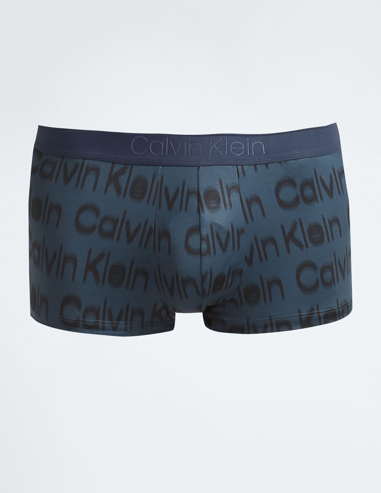 Buy Calvin Klein Underwear Brand Print Low Rise Trunks 
