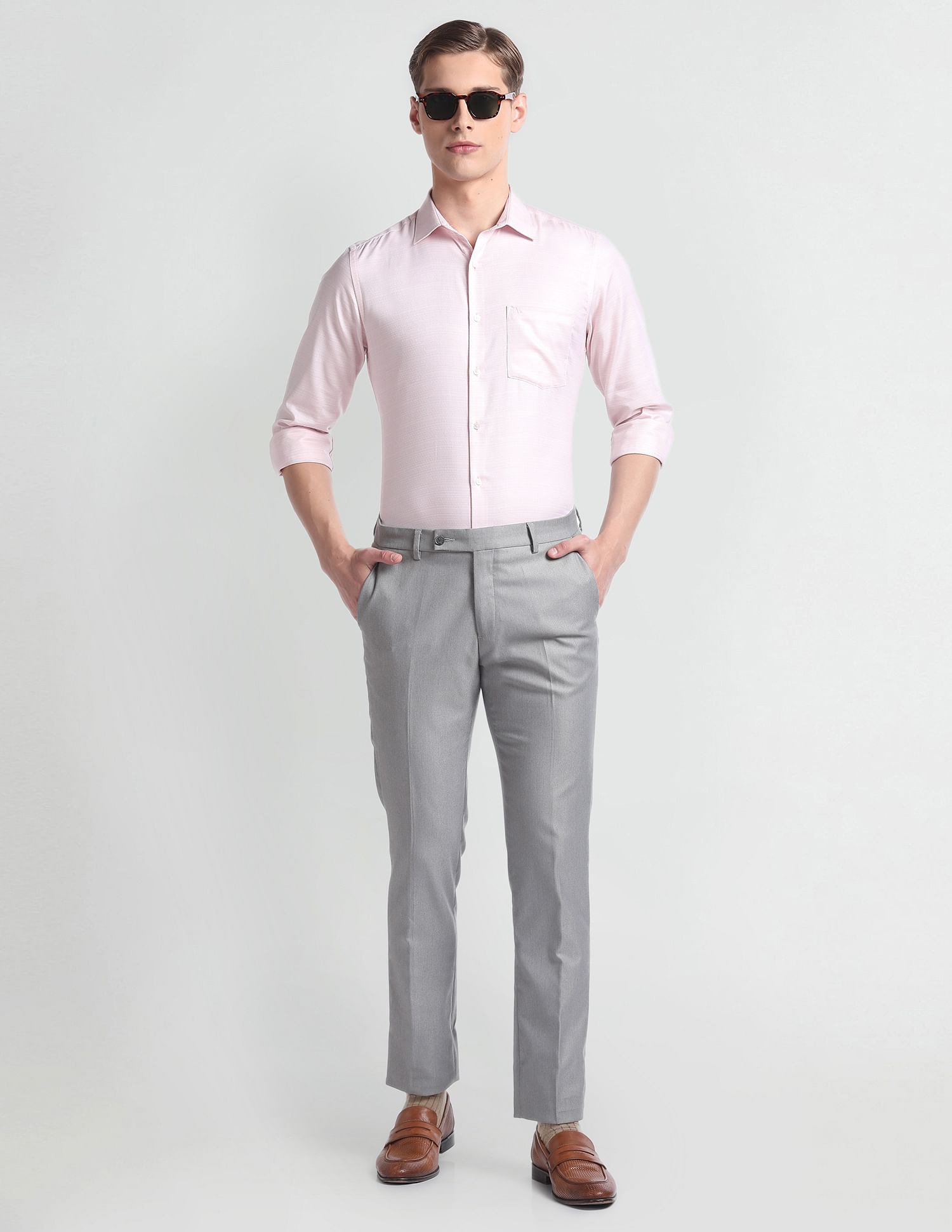 Arrow Pure Cotton Regular Fit Shirt