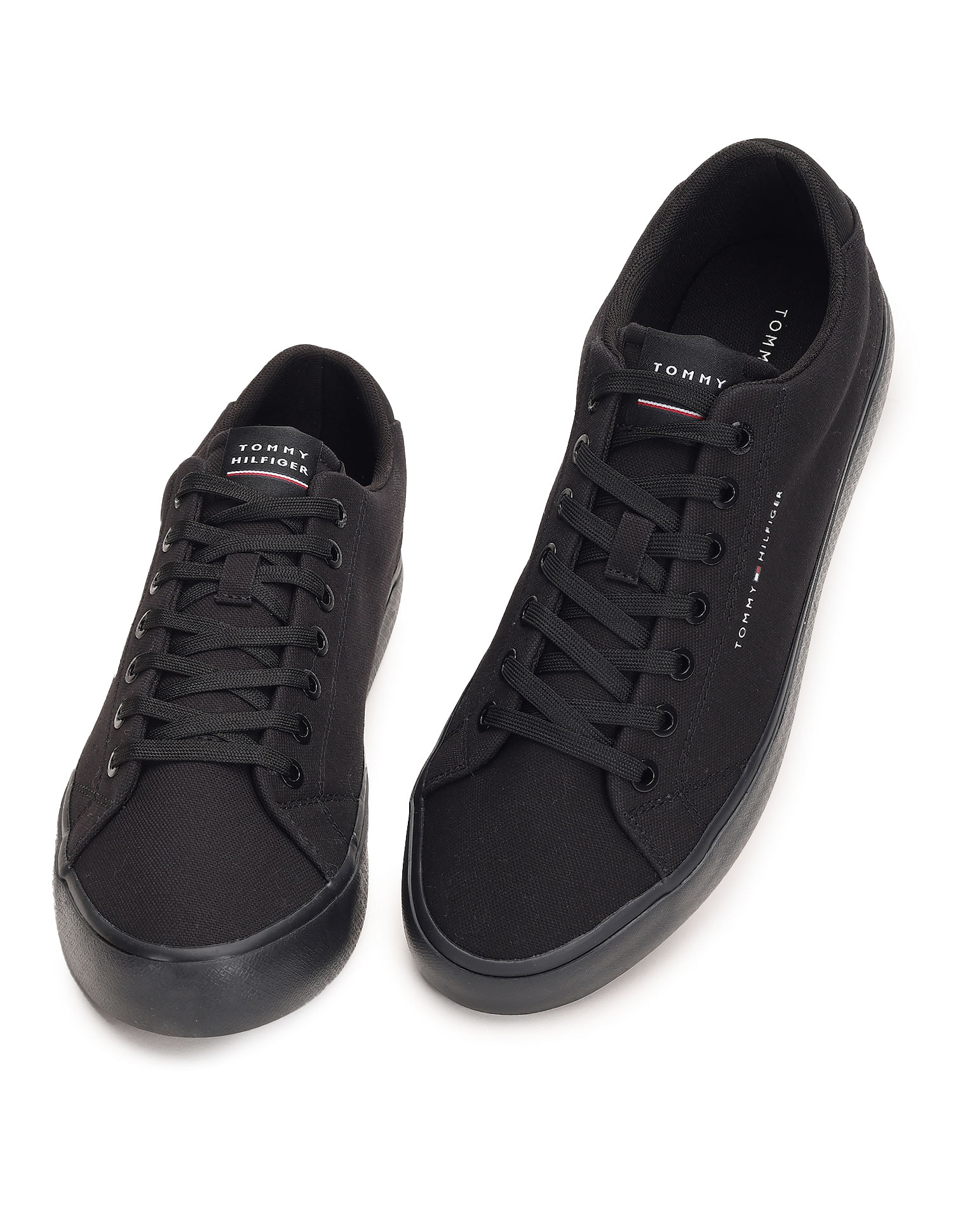 Hilfiger canvas cheap sneakers