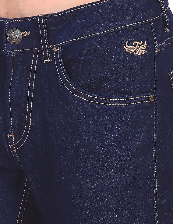 Flying Machine Mid Rise Skinny Jackson Fit Jeans