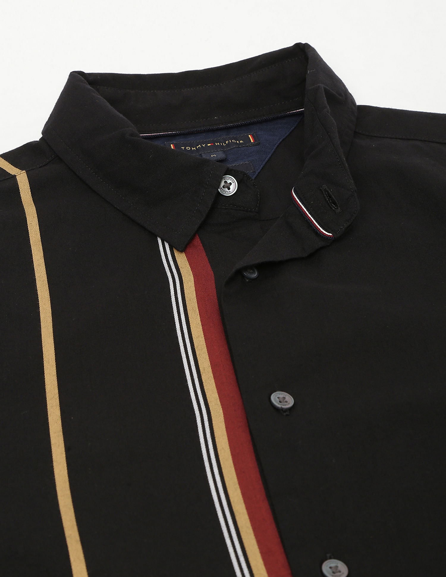 Tommy Hilfiger Vertical Striped Cotton Shirt