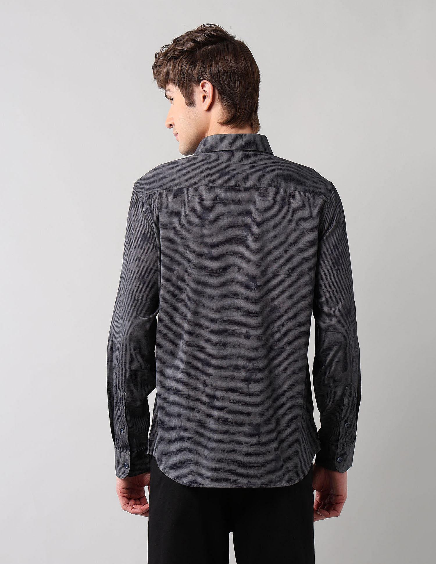 U.S. Polo Assn. Denim Co. All-Over Printed Pure Cotton Shirt