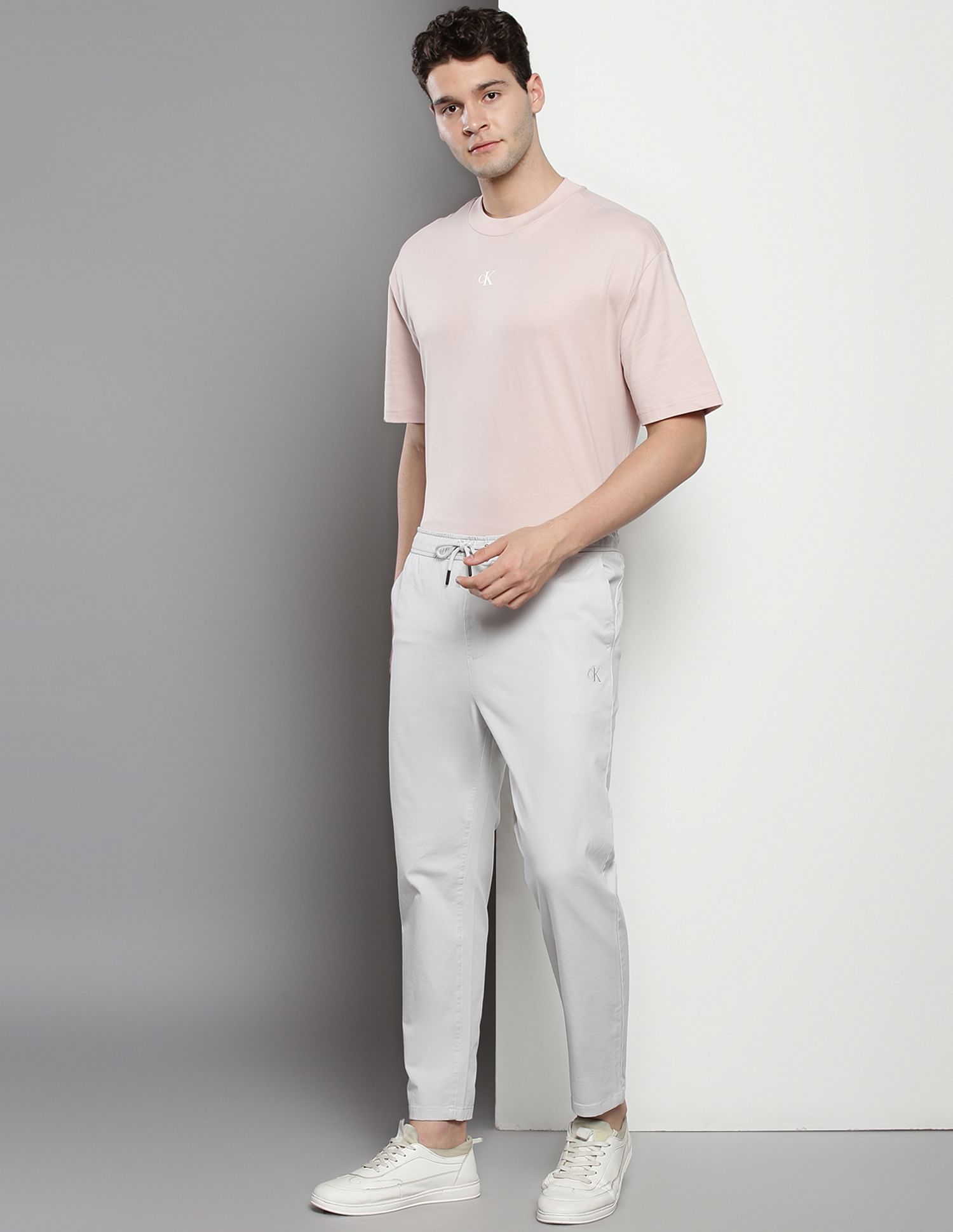 Calvin Klein Slim Fit Drawcord Chinos