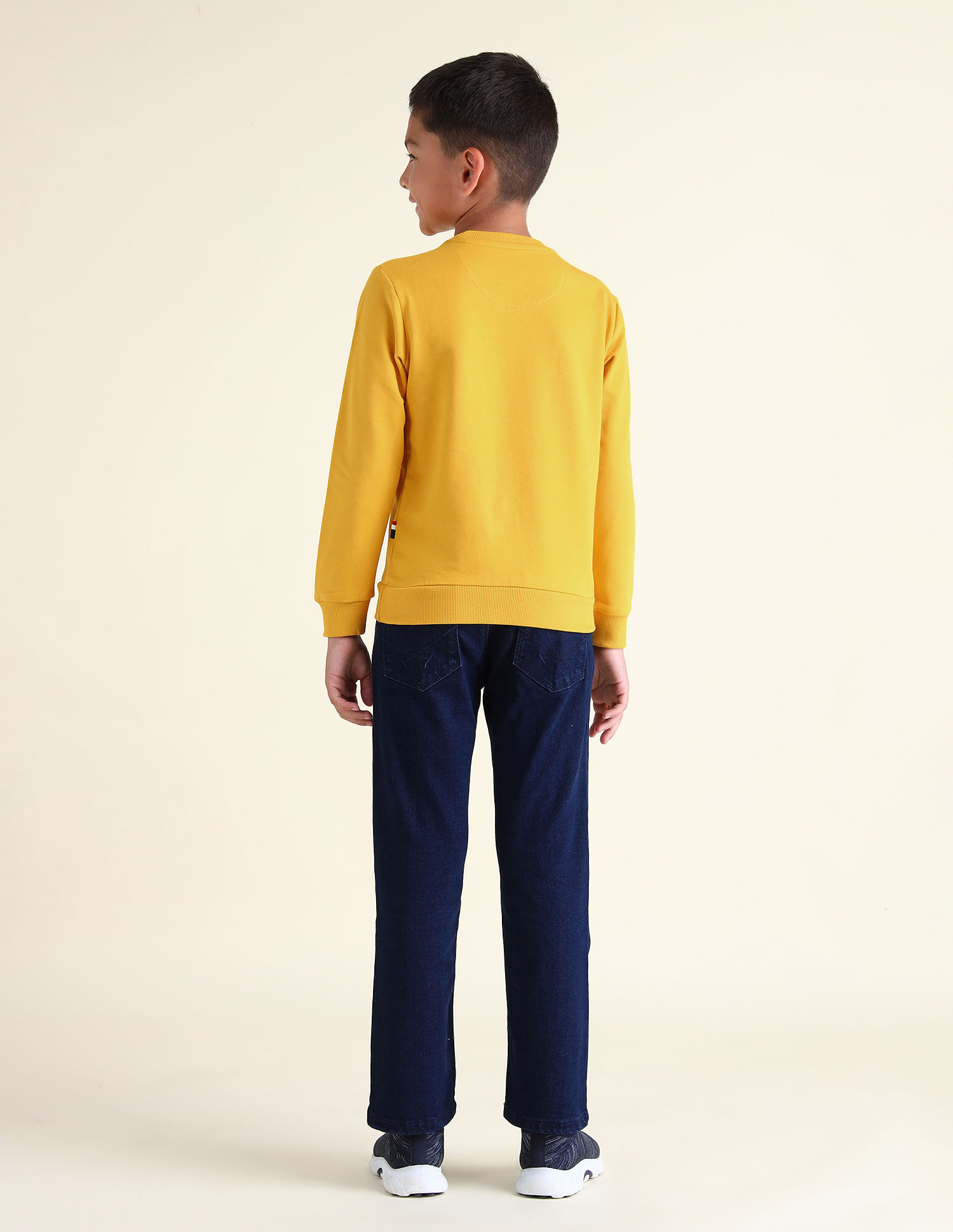 U.S. Polo Assn. Kids Boys Colour block Sweatshirt