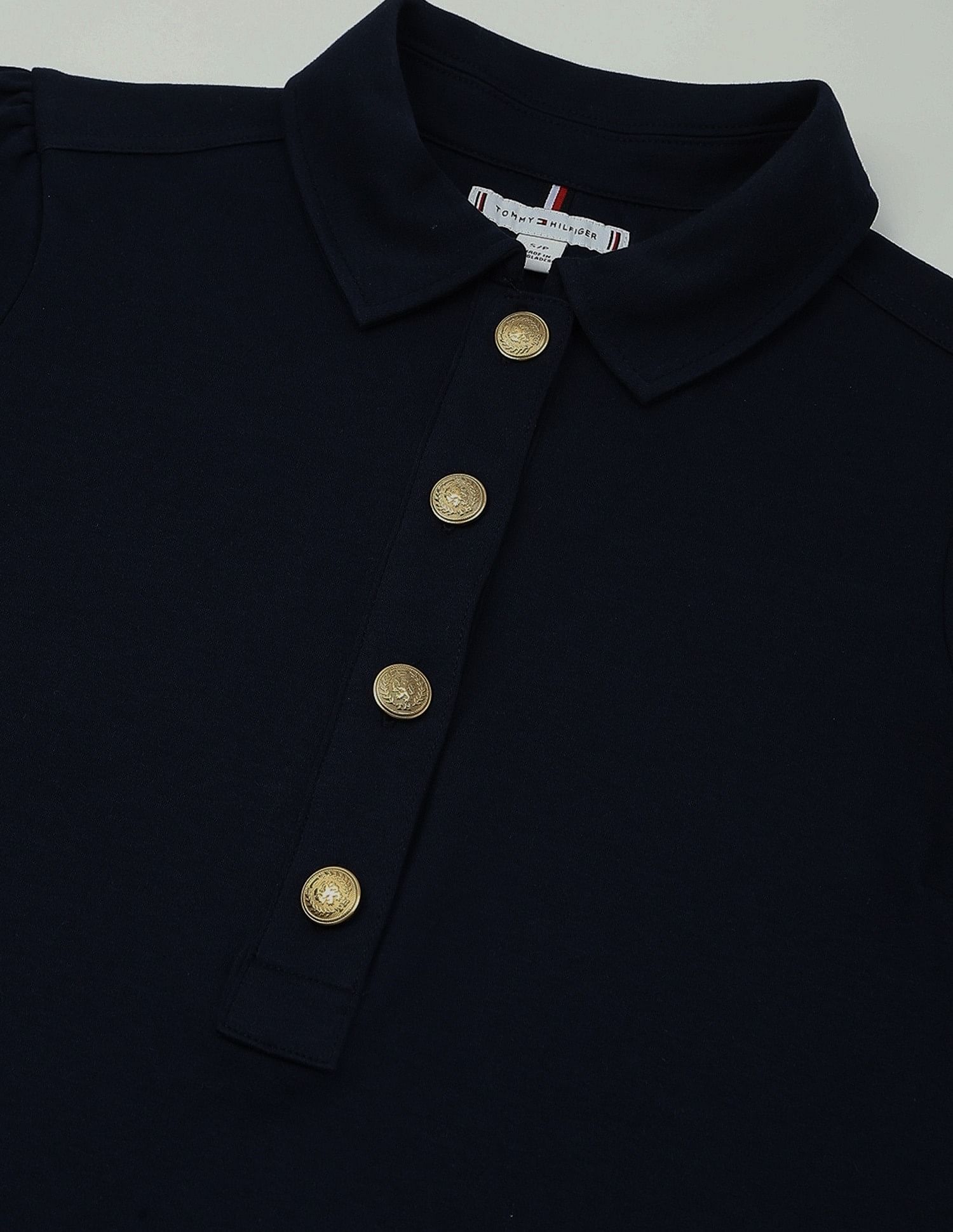 Tommy Hilfiger Solid Slim-Fit Cotton Polo T-Shirt
