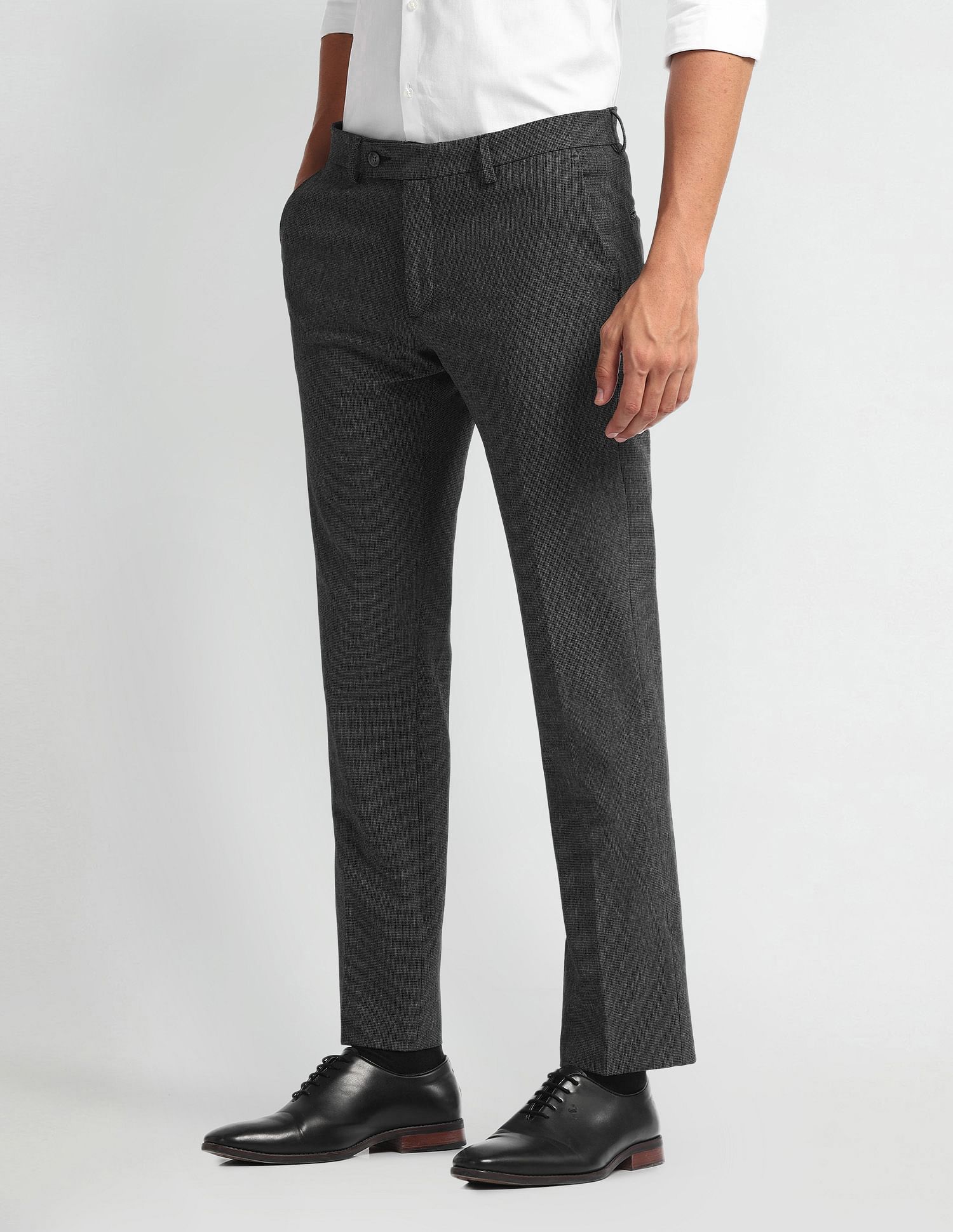 Arrow Smart Flex Slim Trousers
