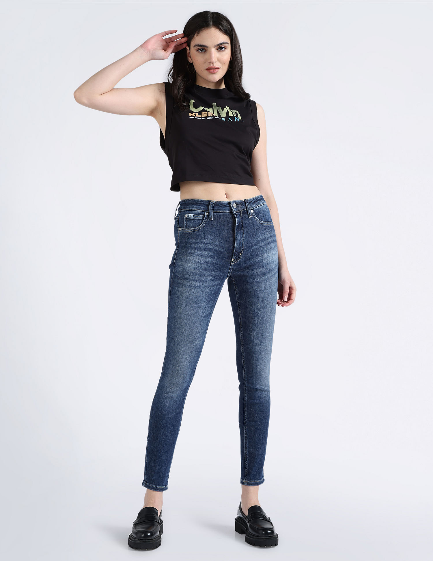 Calvin Klein Recycled Cotton Skinny Jeans