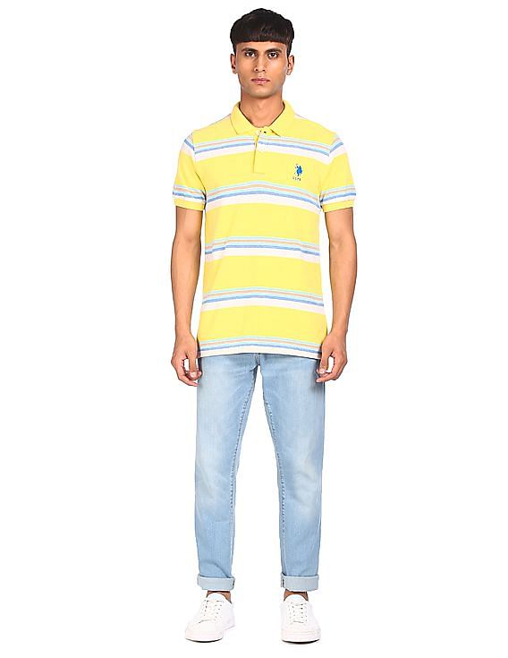 U.S. Polo Assn. Cotton Striped Polo Shirt