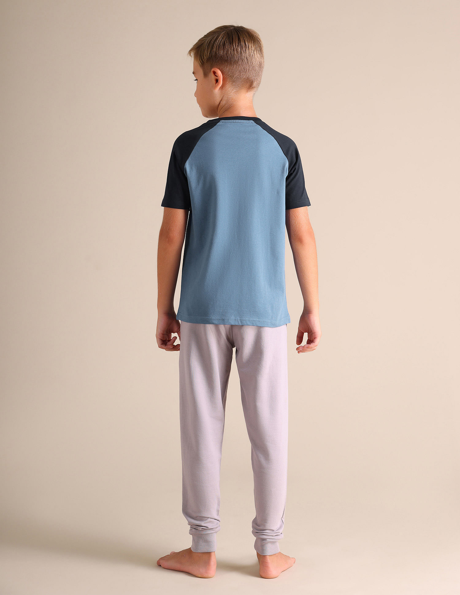 USPA Innerwear Boys Raglan Sleeve LKE01 Lounge T-Shirt - Pack Of 1