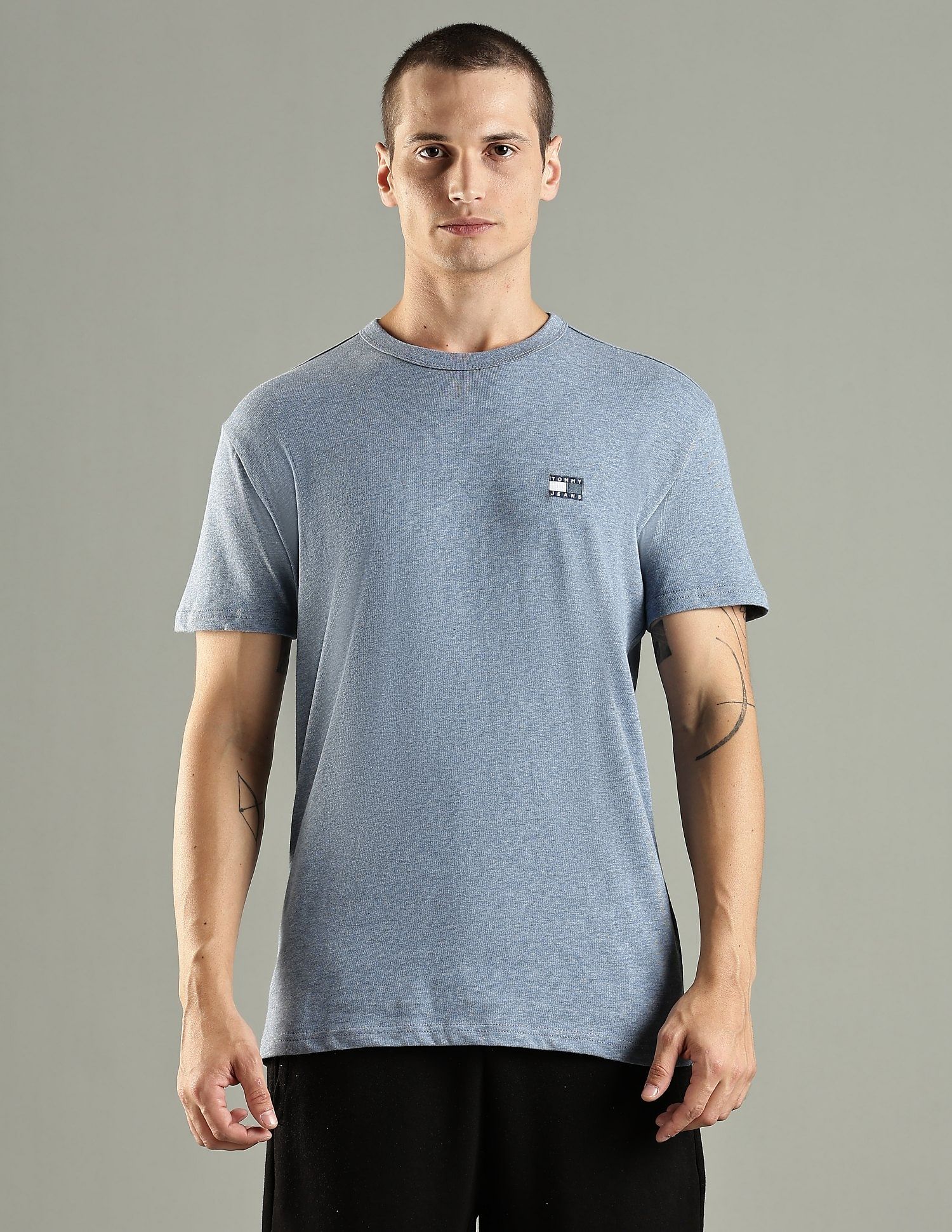 Tommy Hilfiger Printed Regular Fit Cotton T-Shirt