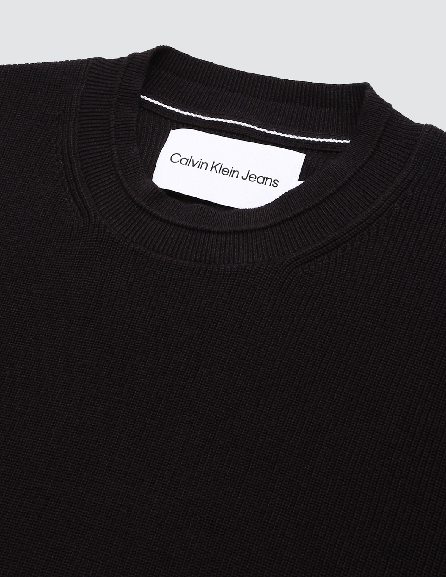 Calvin Klein Sustainable Raw Edge Sweater