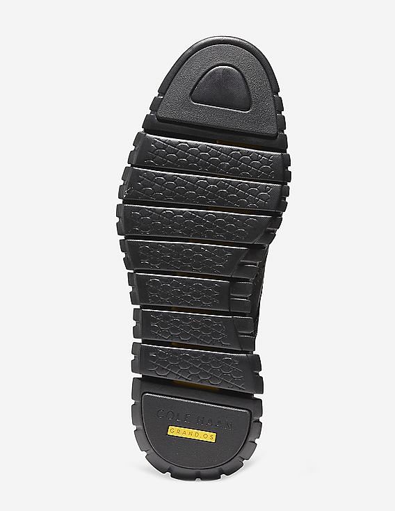 Cole Haan Men Black ZERØGRAND Wingtip Oxford