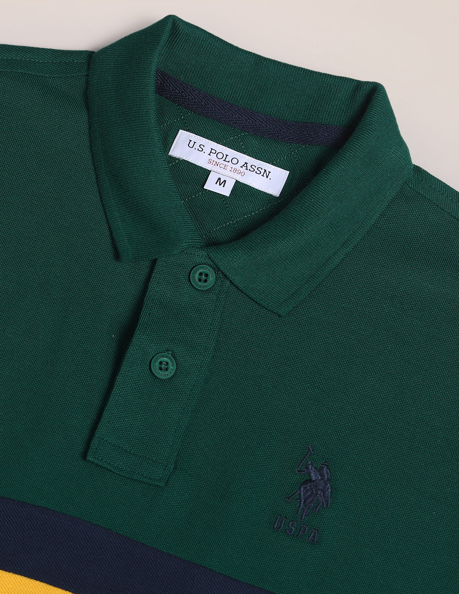 Buy U.S. Polo Assn. Horizontal Stripe Cotton Polo Shirt - NNNOW.com