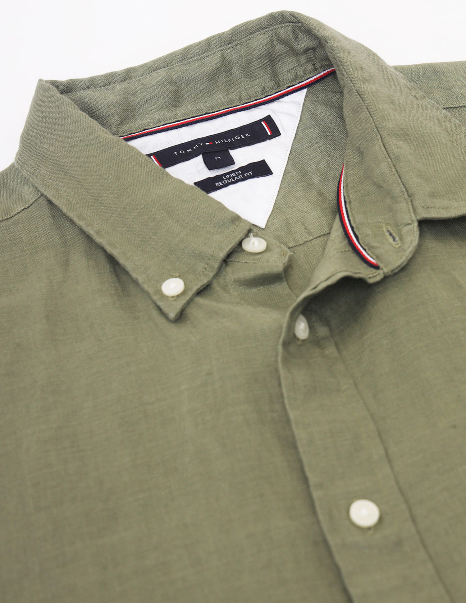 Buy Tommy Hilfiger Short Sleeve Premium Linen Shirt