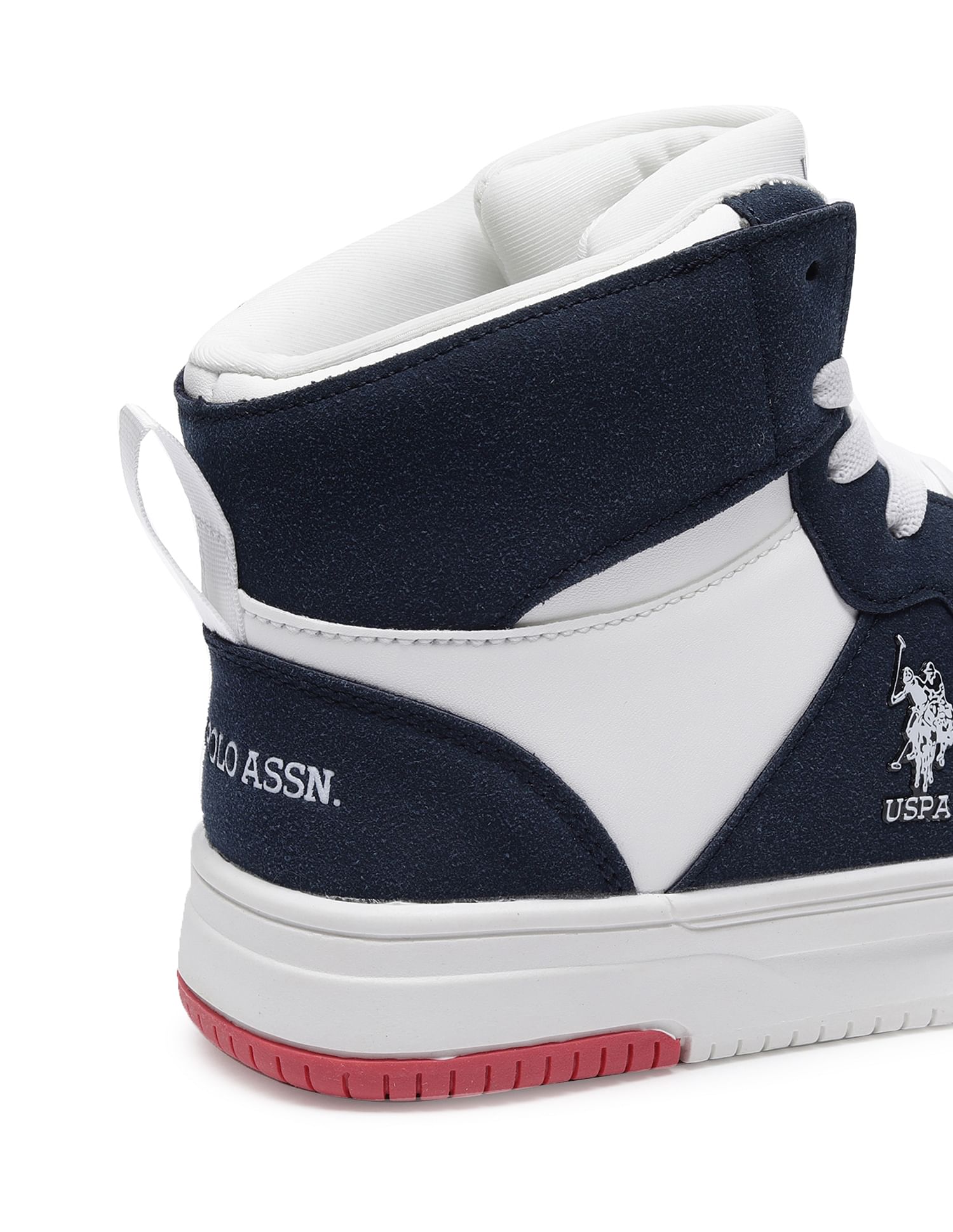 U.S. Polo Assn. Men High Top Colour Block Thomas Sneakers