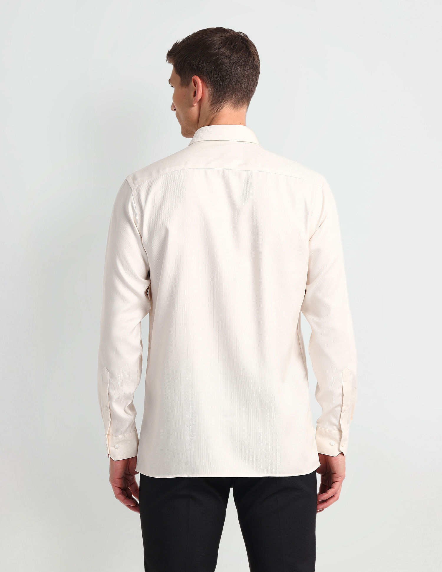 Arrow Self-Design Dobby Shirt