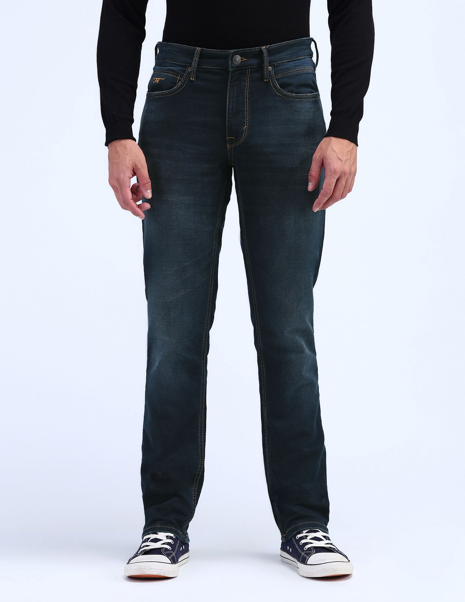 Flying Machine Freddie Slim Straight Fit Jeans
