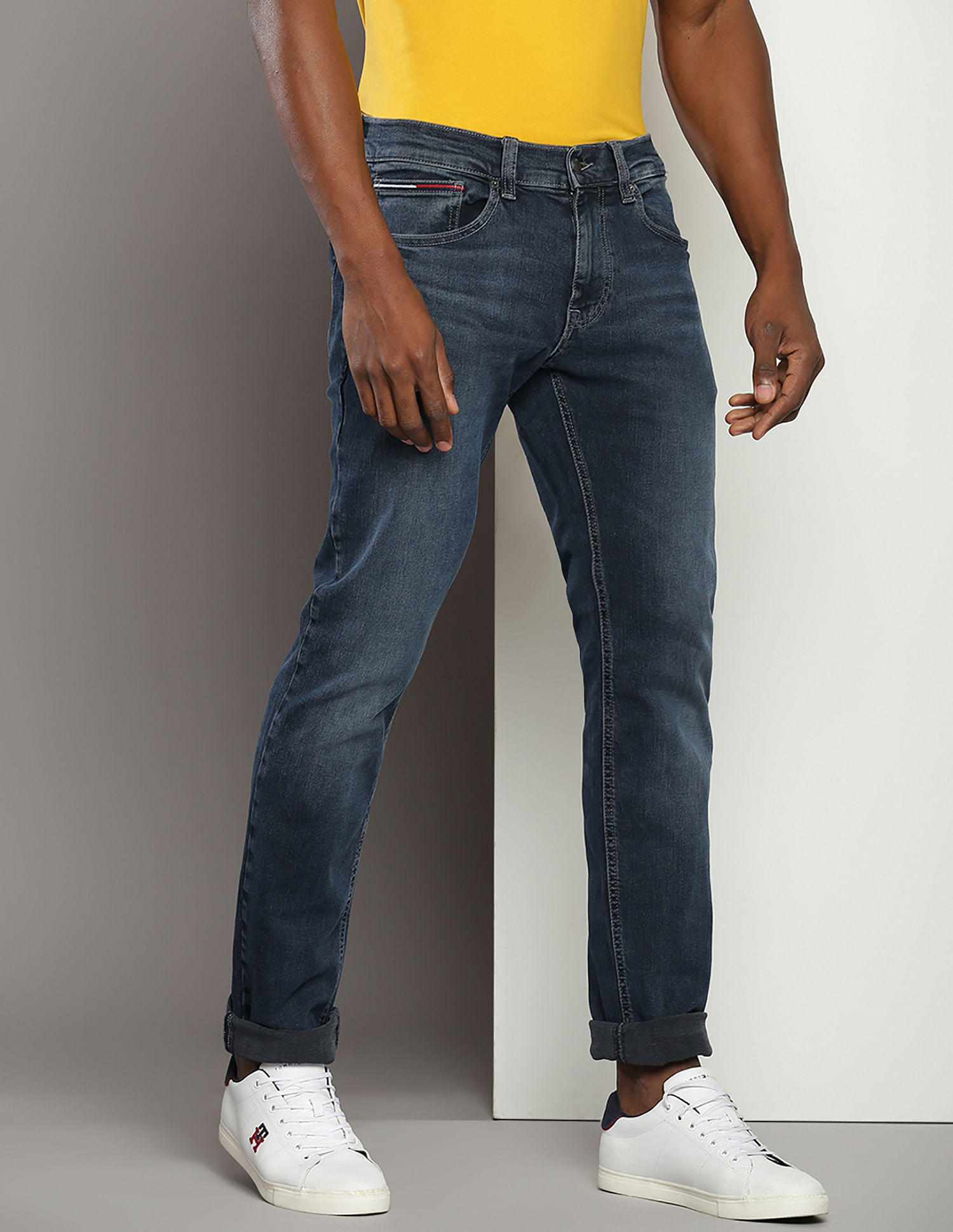 Tommy Hilfiger Recycled Cotton Scanton Slim Fit Jeans