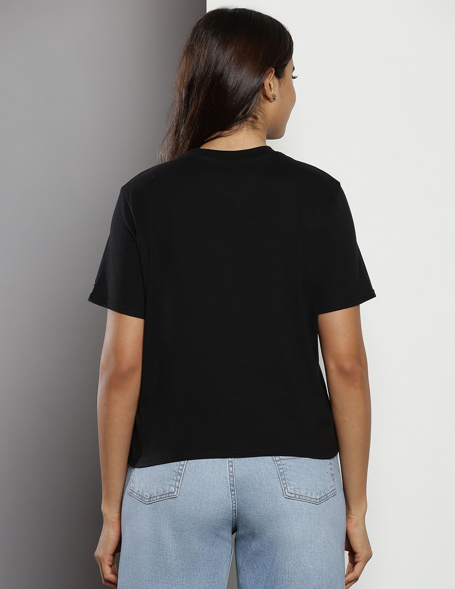 Tommy Hilfiger Luxe Embroidered Logo T-Shirt