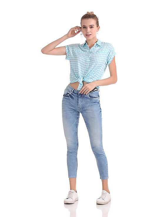 Flying Machine Women Twiggy Push up Skinny Fit Jeans