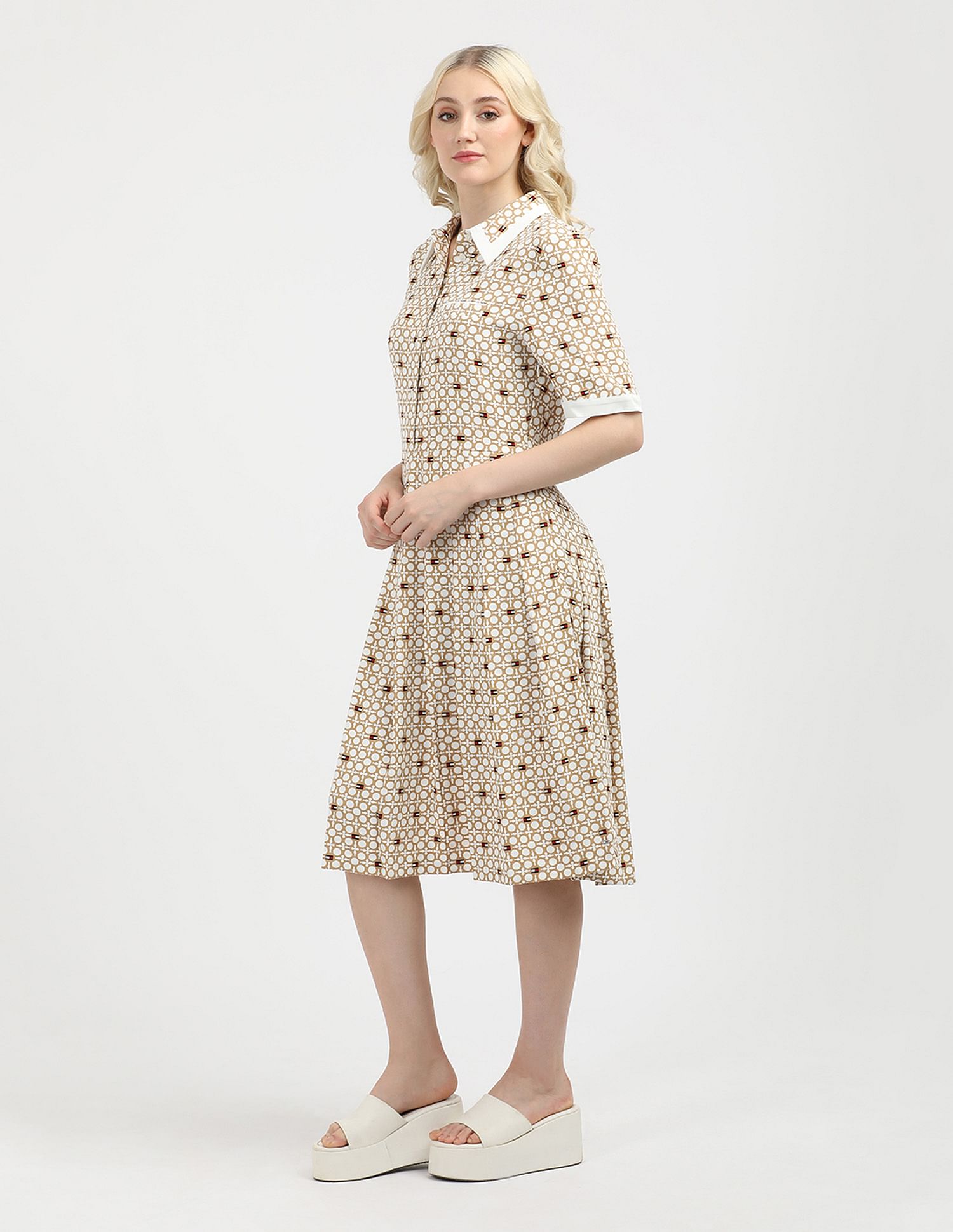 Tommy Hilfiger Geometric printed Flower Dress