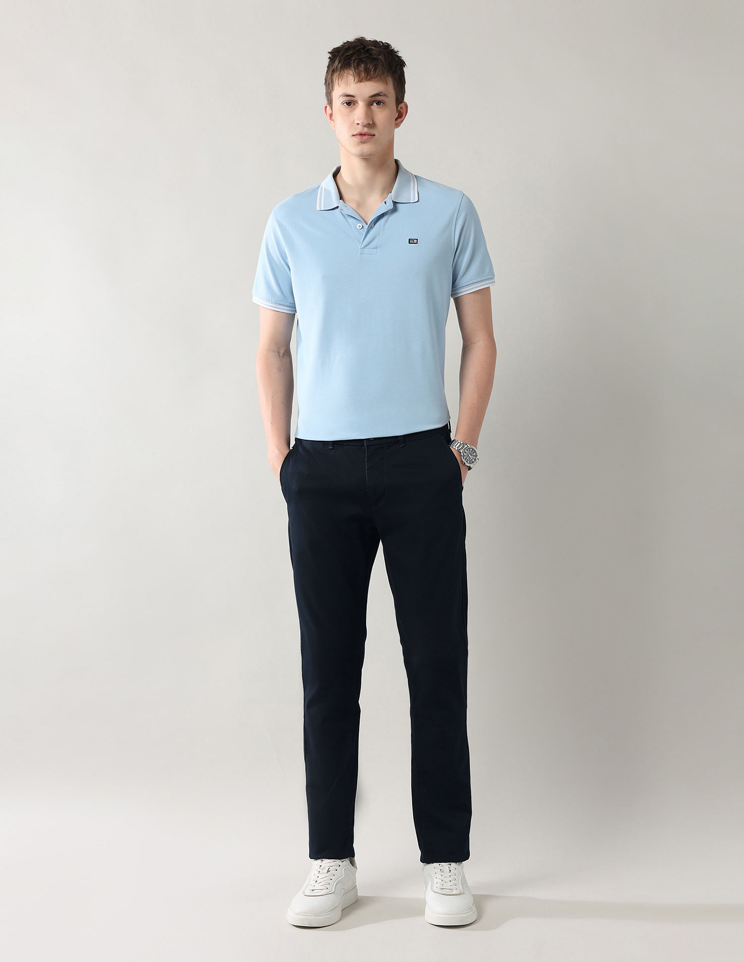 Arrow Sport Slim Fit Autoflex Trousers