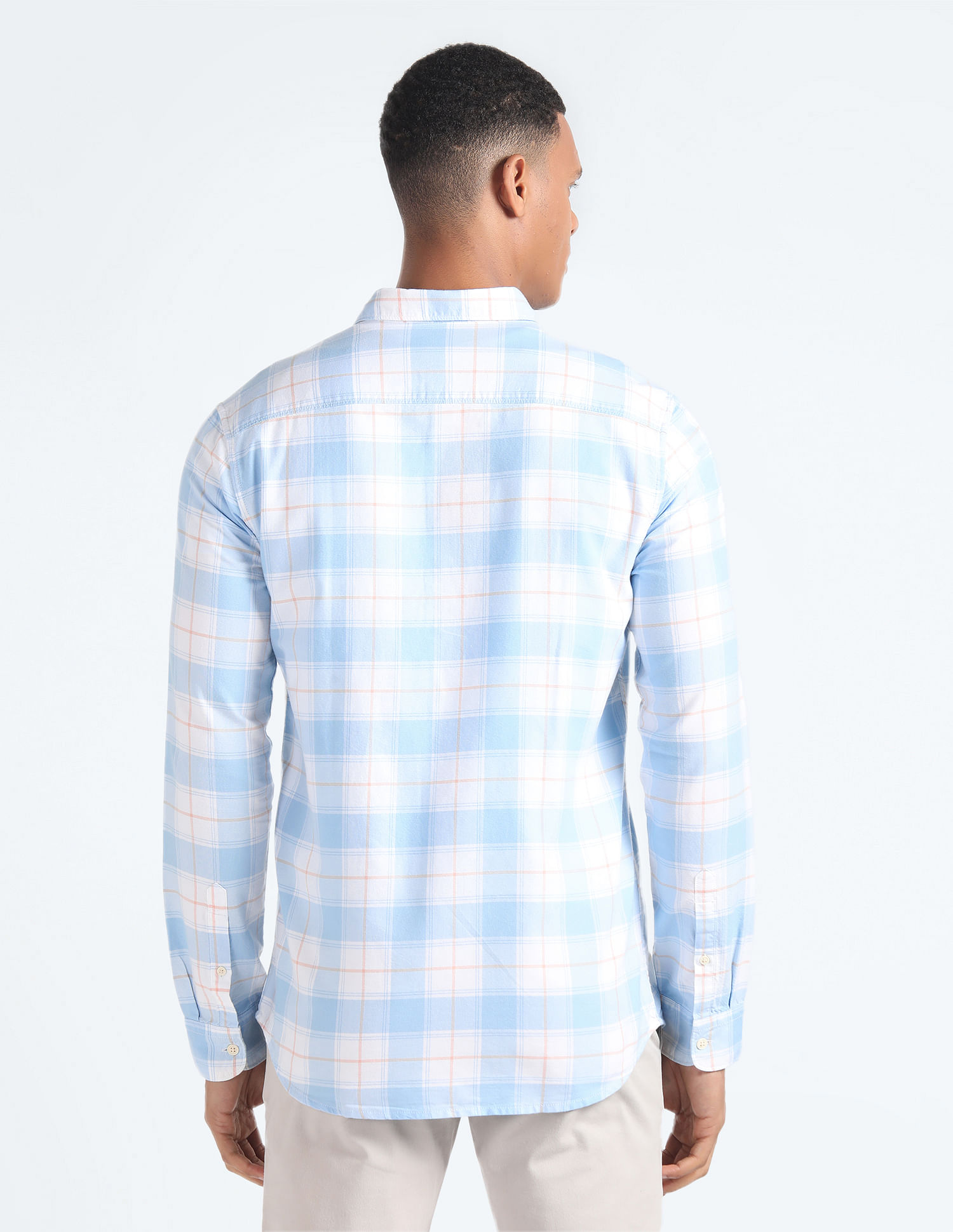 Flying Machine Tartan Check Cotton Shirt