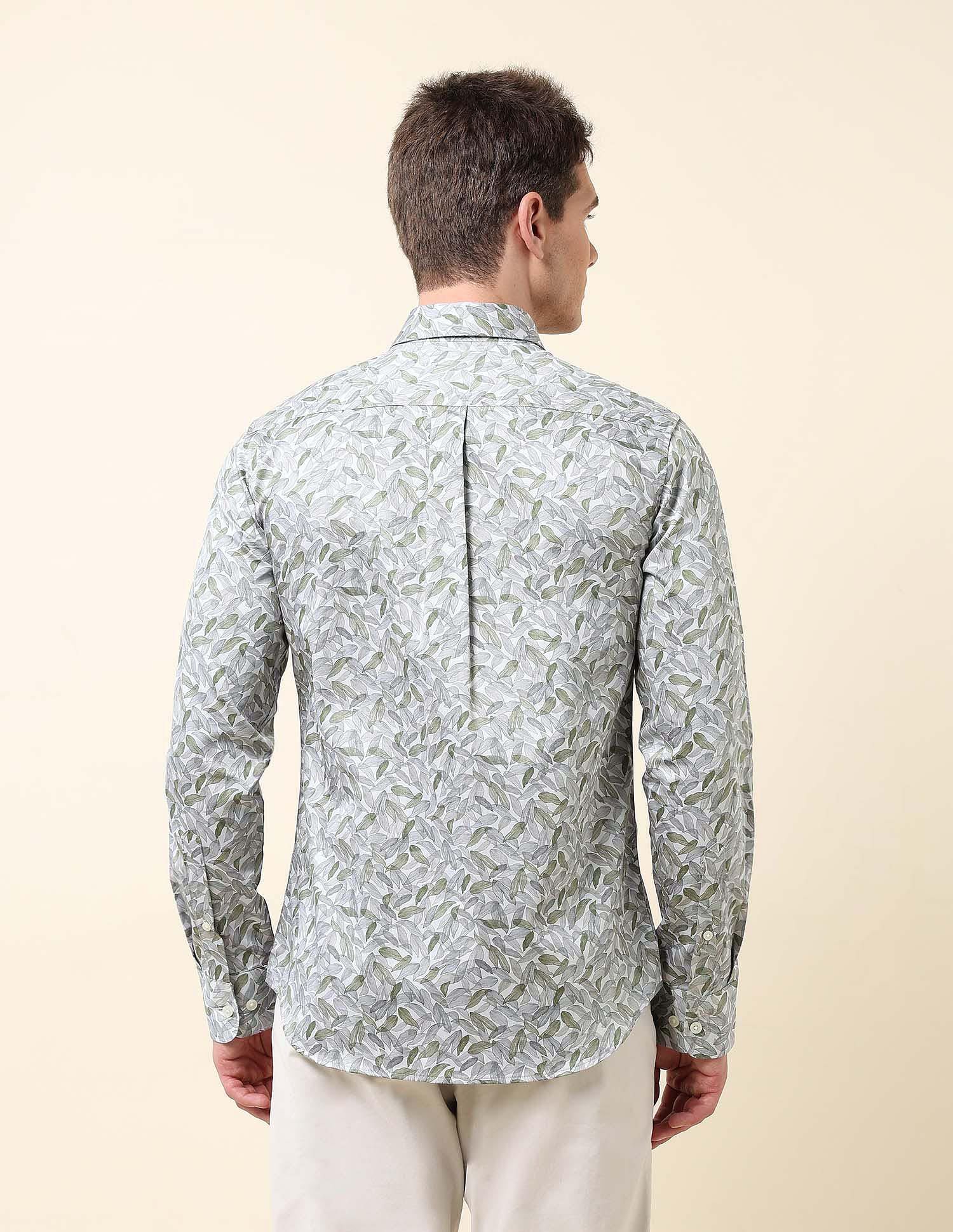 U.S. Polo Assn. Tropical Printed Satin Shirt