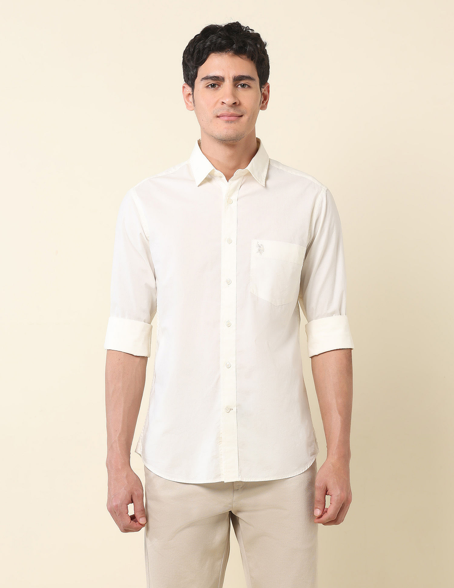 U.S. Polo Assn. Pure Cotton Tailored Fit Shirt