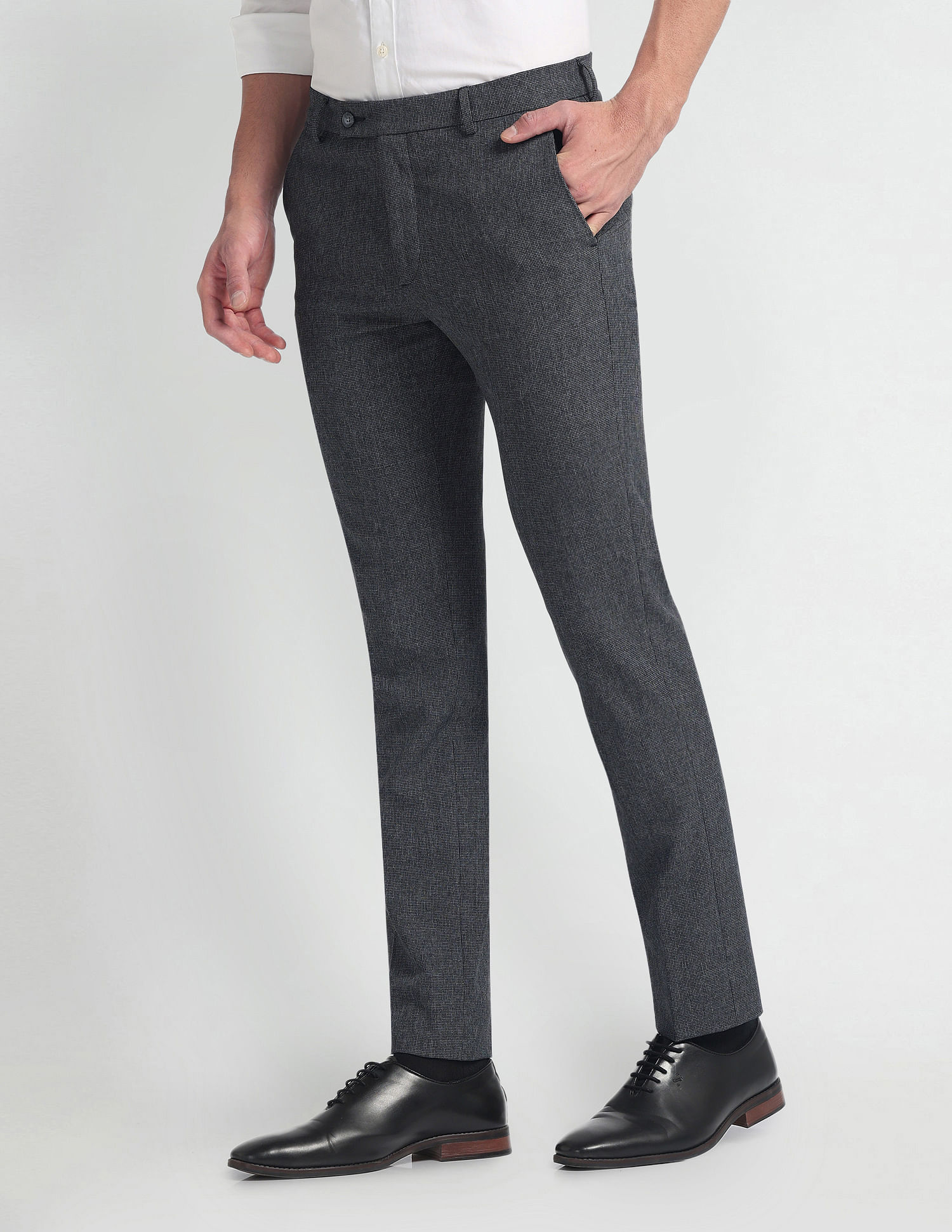 Arrow Smart Flex Super Slim Trousers