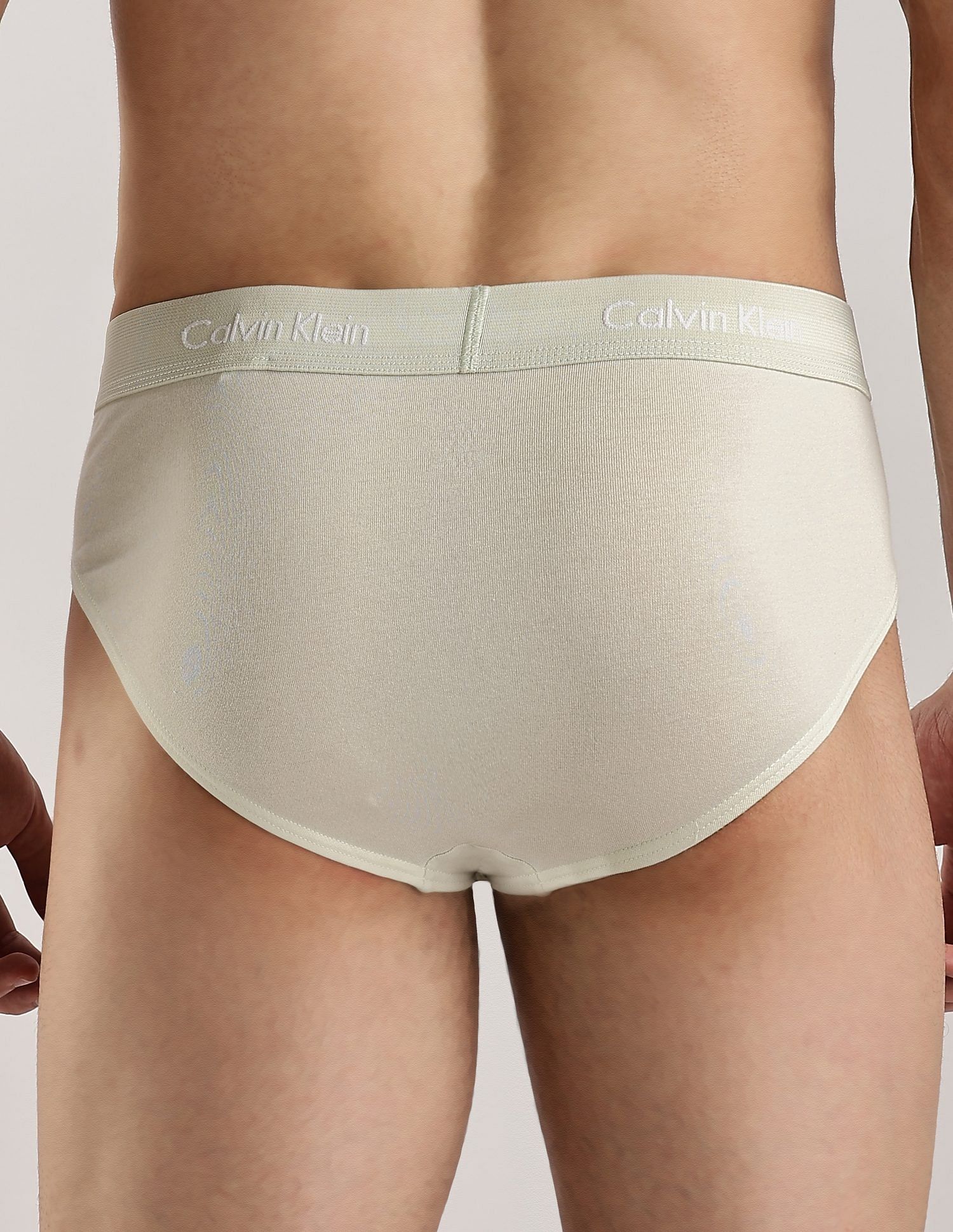Calvin Klein Underwear Mid Rise Solid Multi Briefs - Pack Of 3