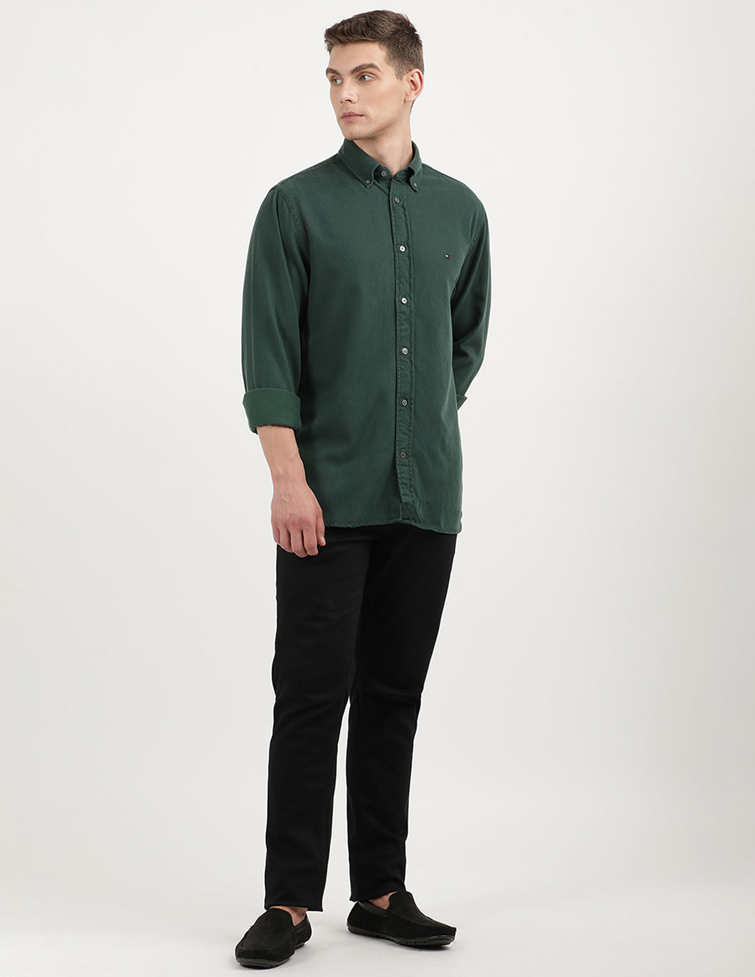 Tommy Hilfiger Cotton Tencel Twill Shirt