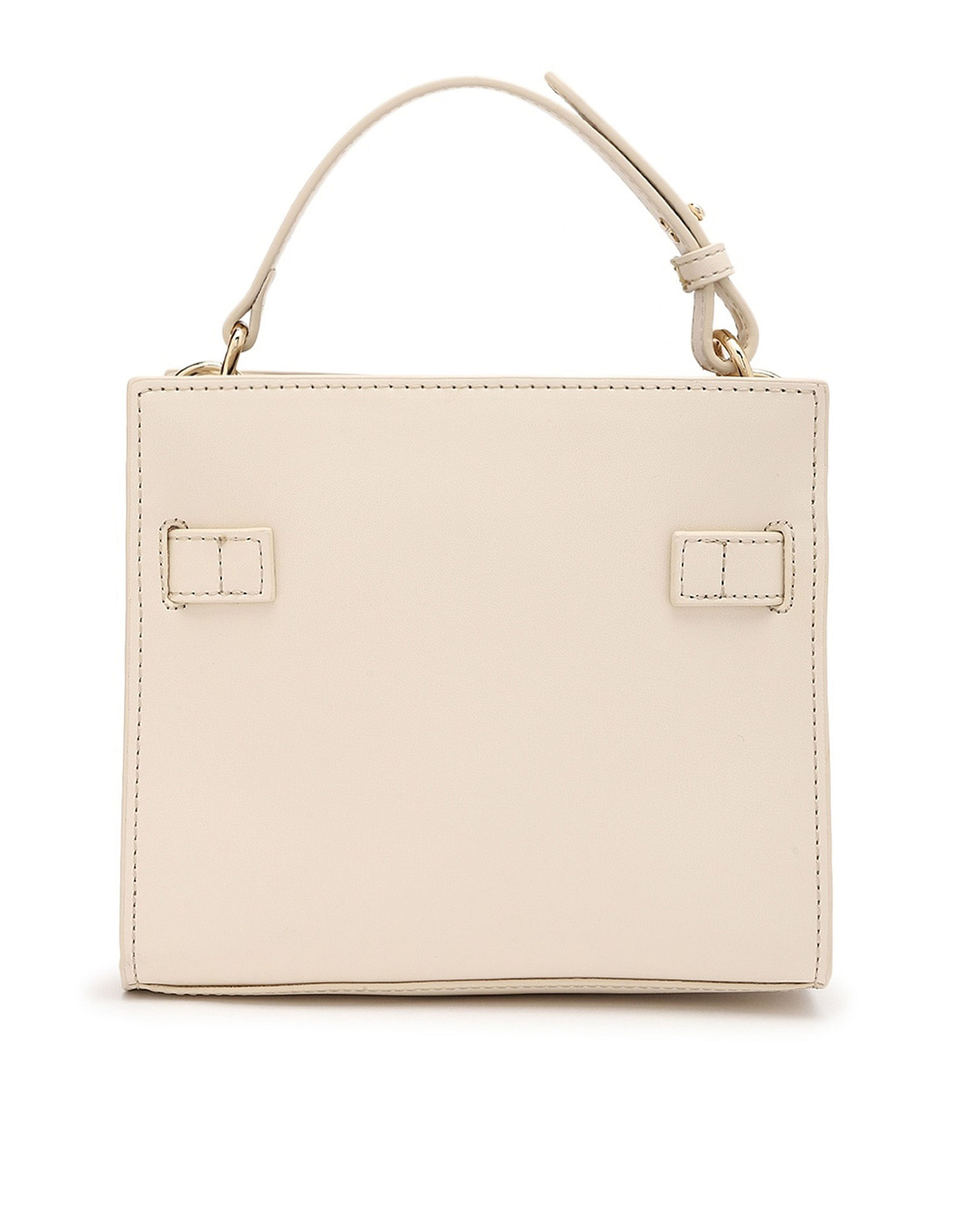 Tommy Hilfiger Solid Beige Pu Sling Bag