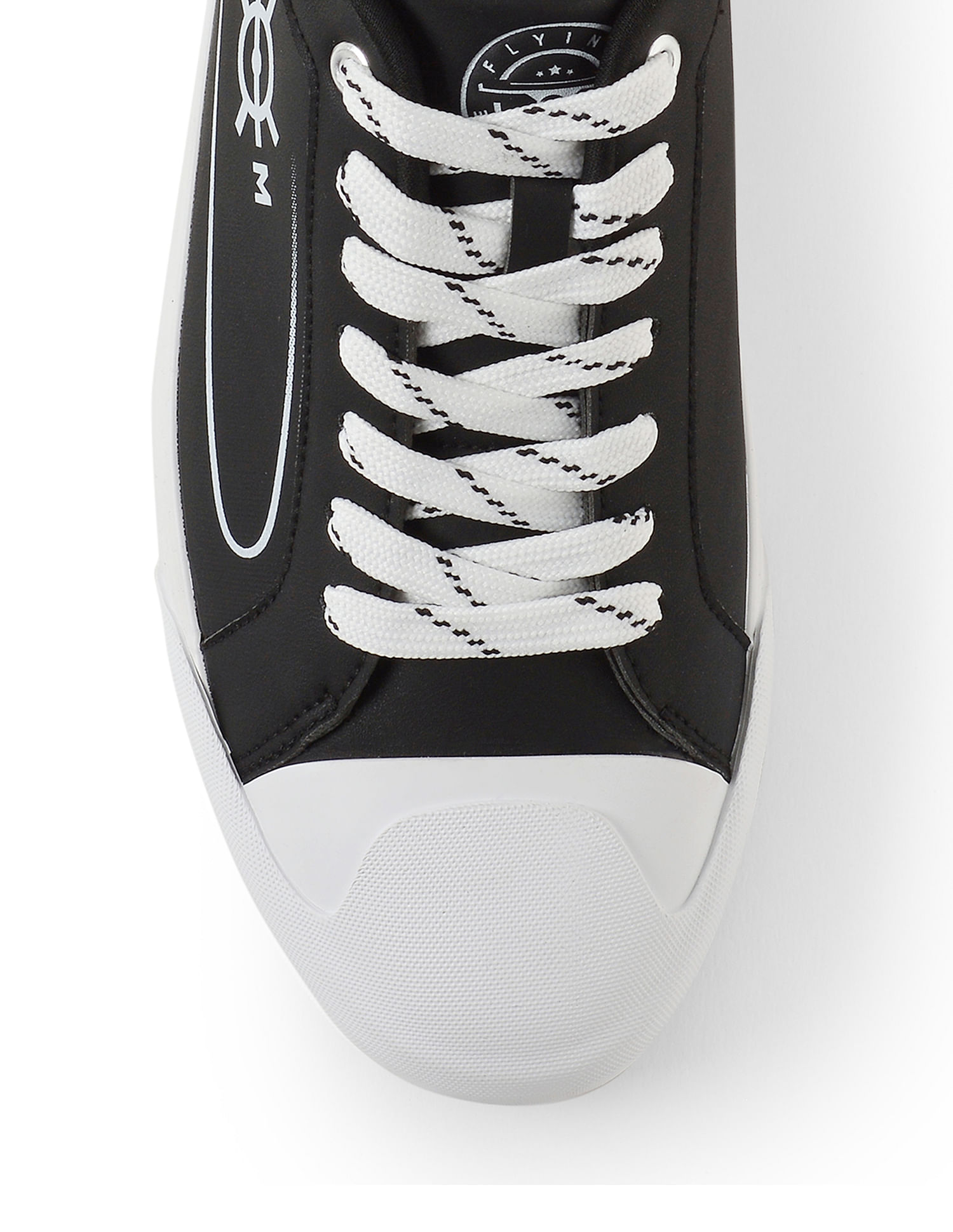 Buy Flying Machine Men Round Toe Lace Up Lewis Sneakers