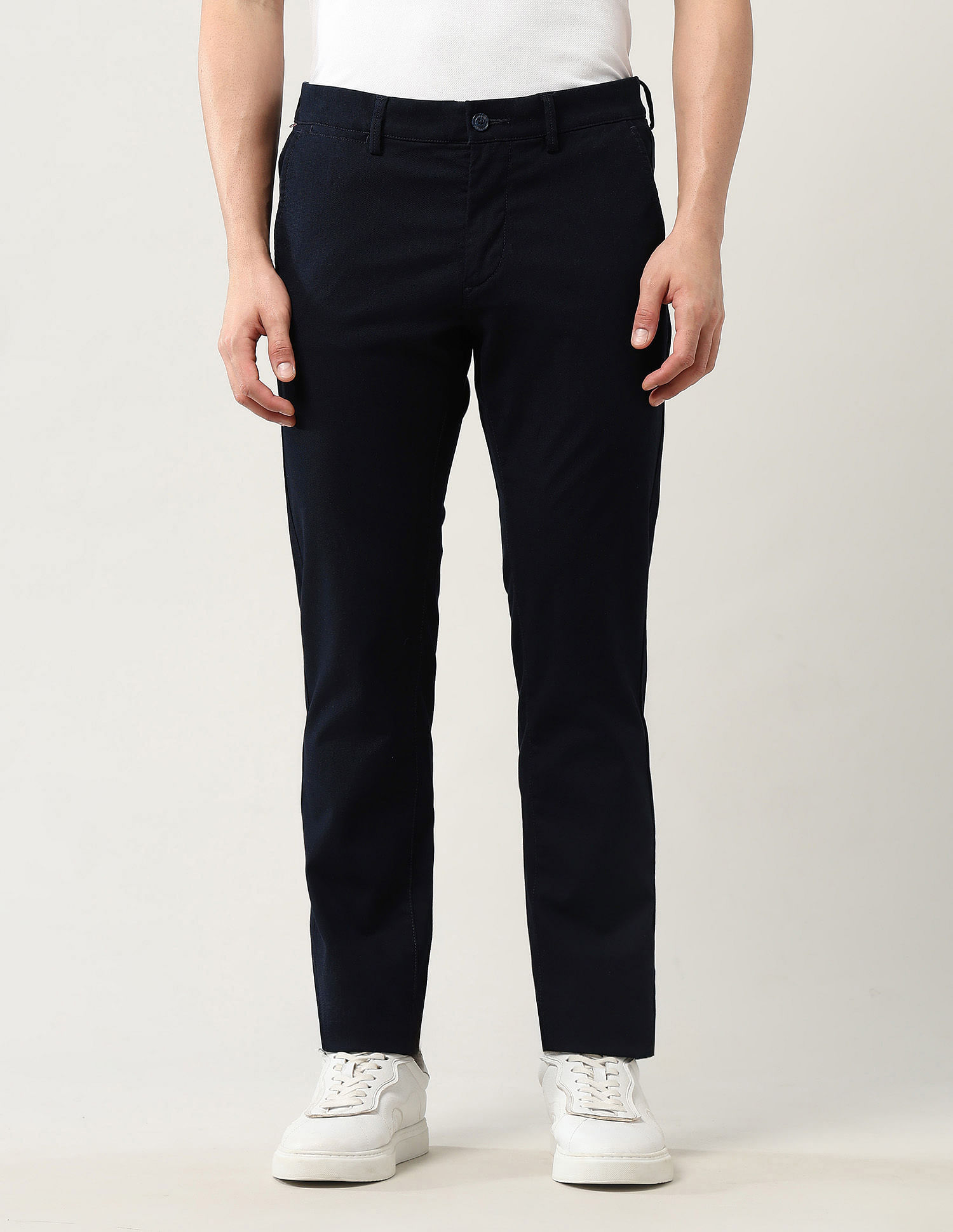 Arrow Sport Slim Fit Dobby Trousers