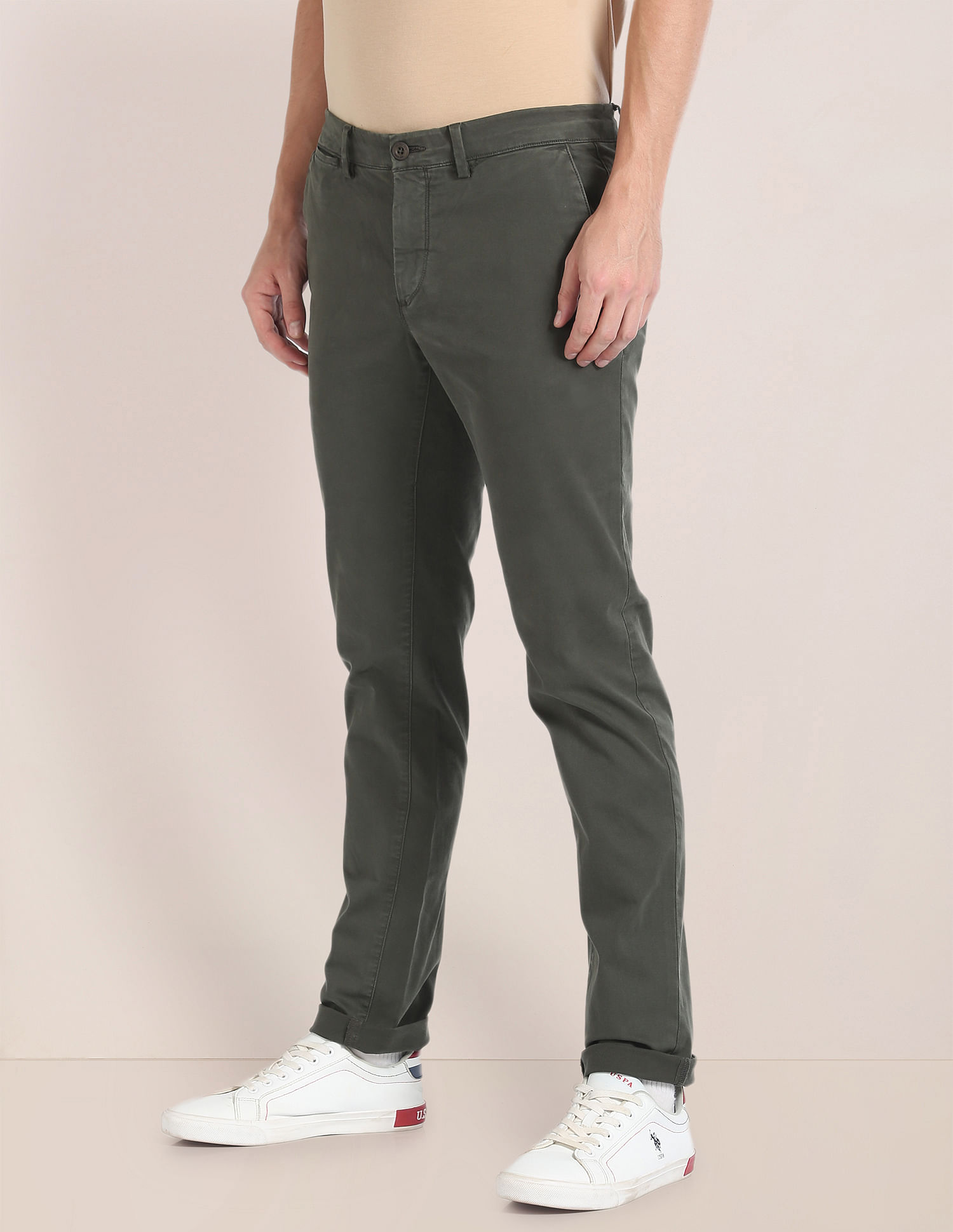 Flat Front Corduroy Trousers – U.S. Polo Assn. India
