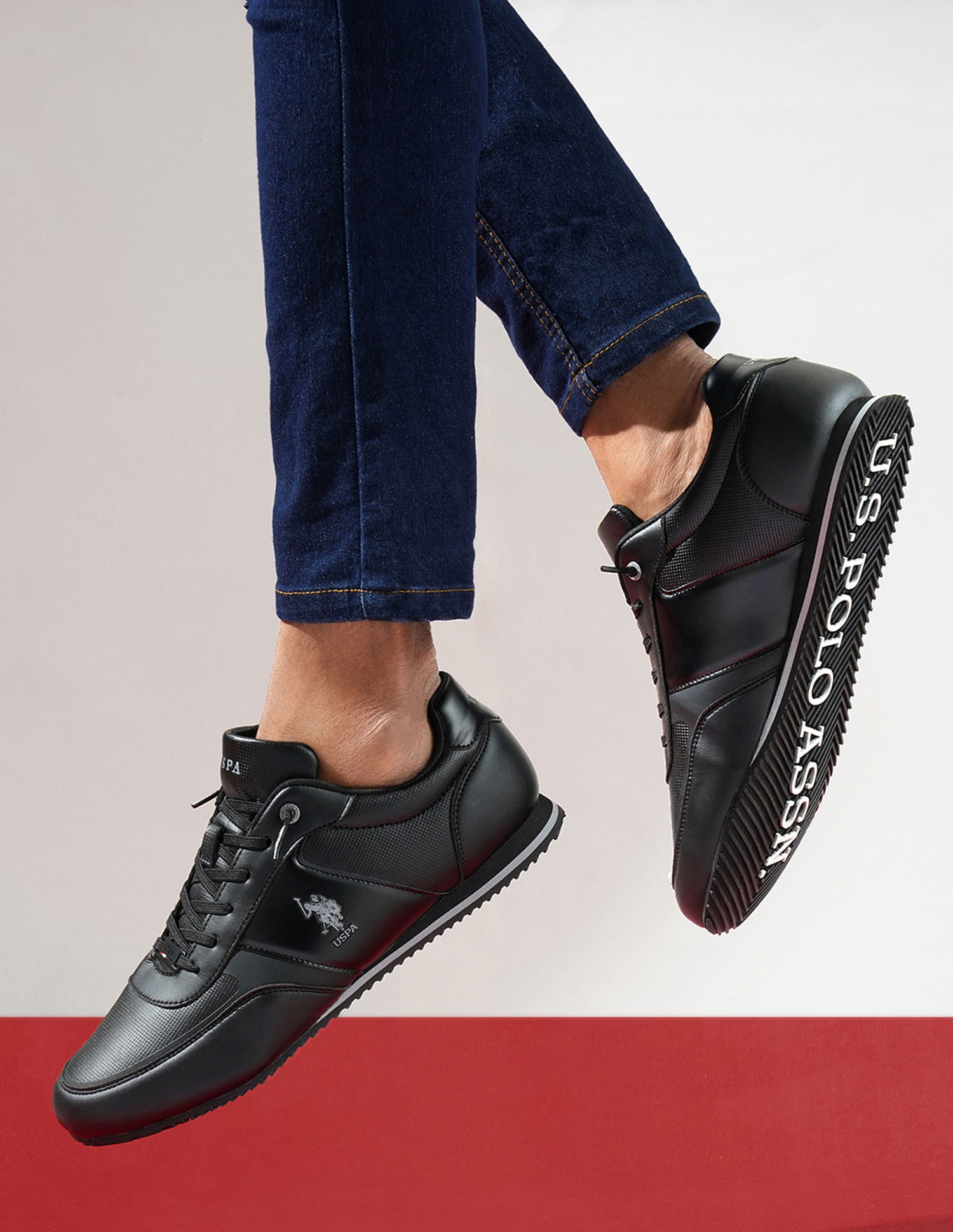 Polo Ralph Lauren HANFORD Black - Fast delivery | Spartoo Europe ! - Shoes  Low top trainers Men 120,00 €