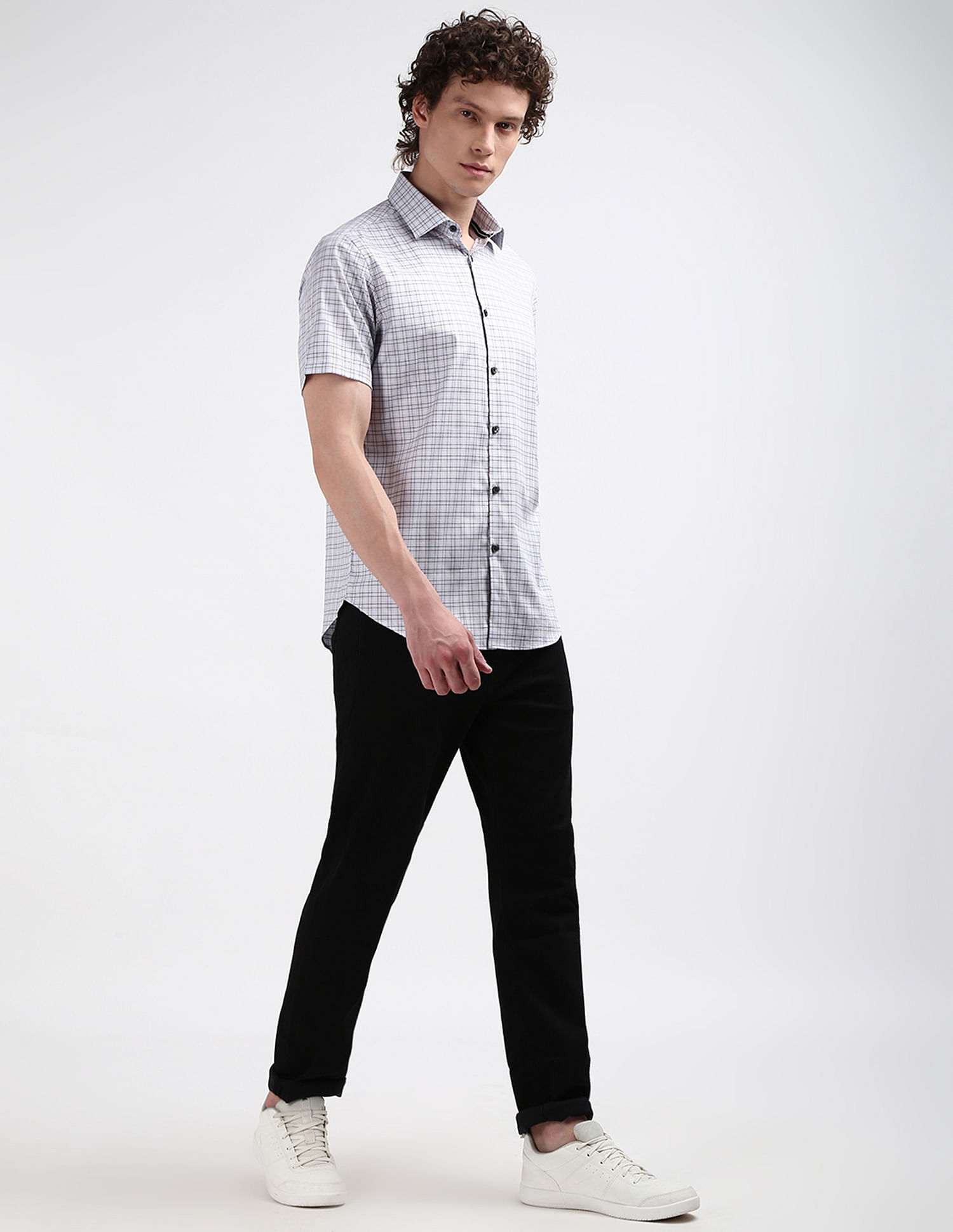 Calvin Klein Tartan Check Twill Shirt