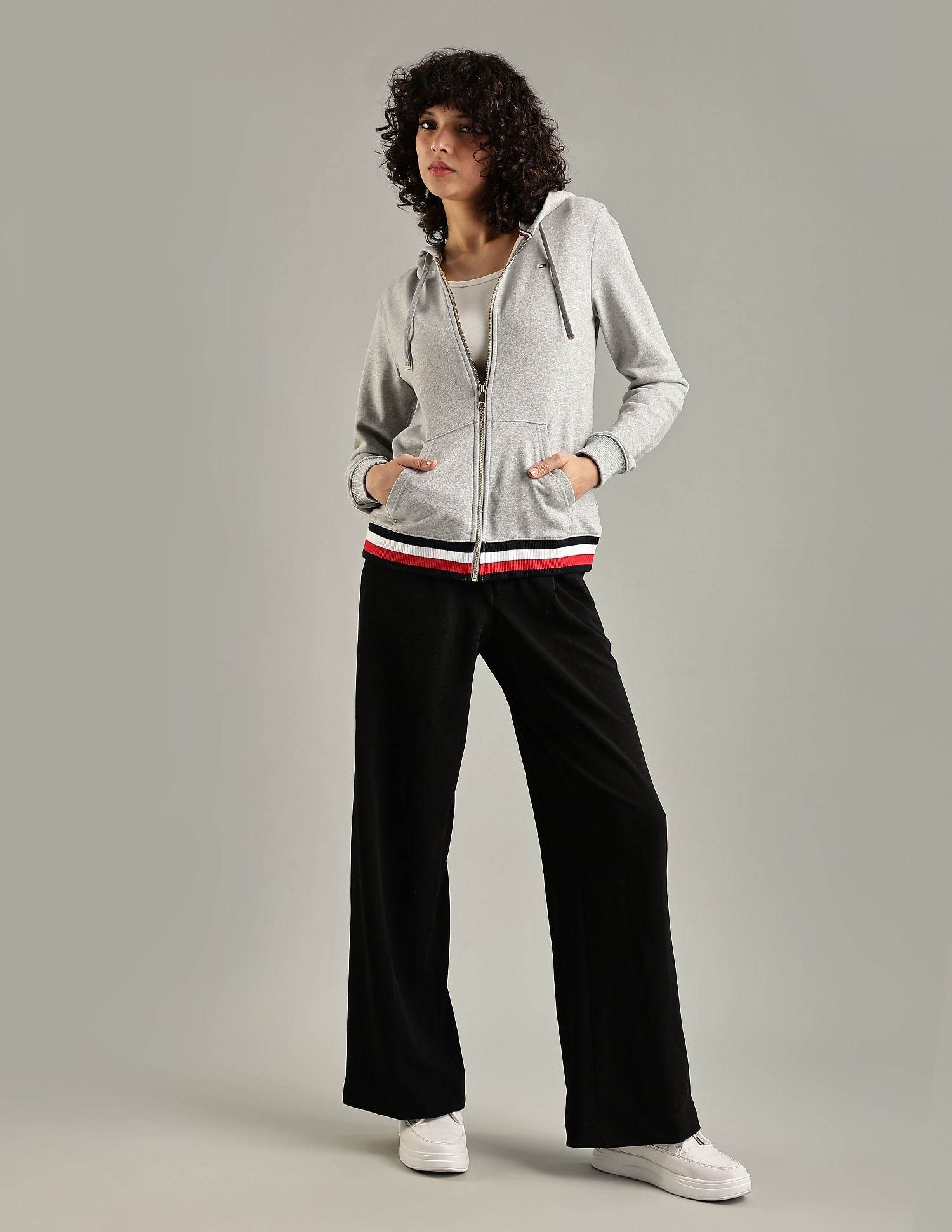 Tommy Hilfiger Regular-Fit Cotton Hooded Neck Sweatshirt