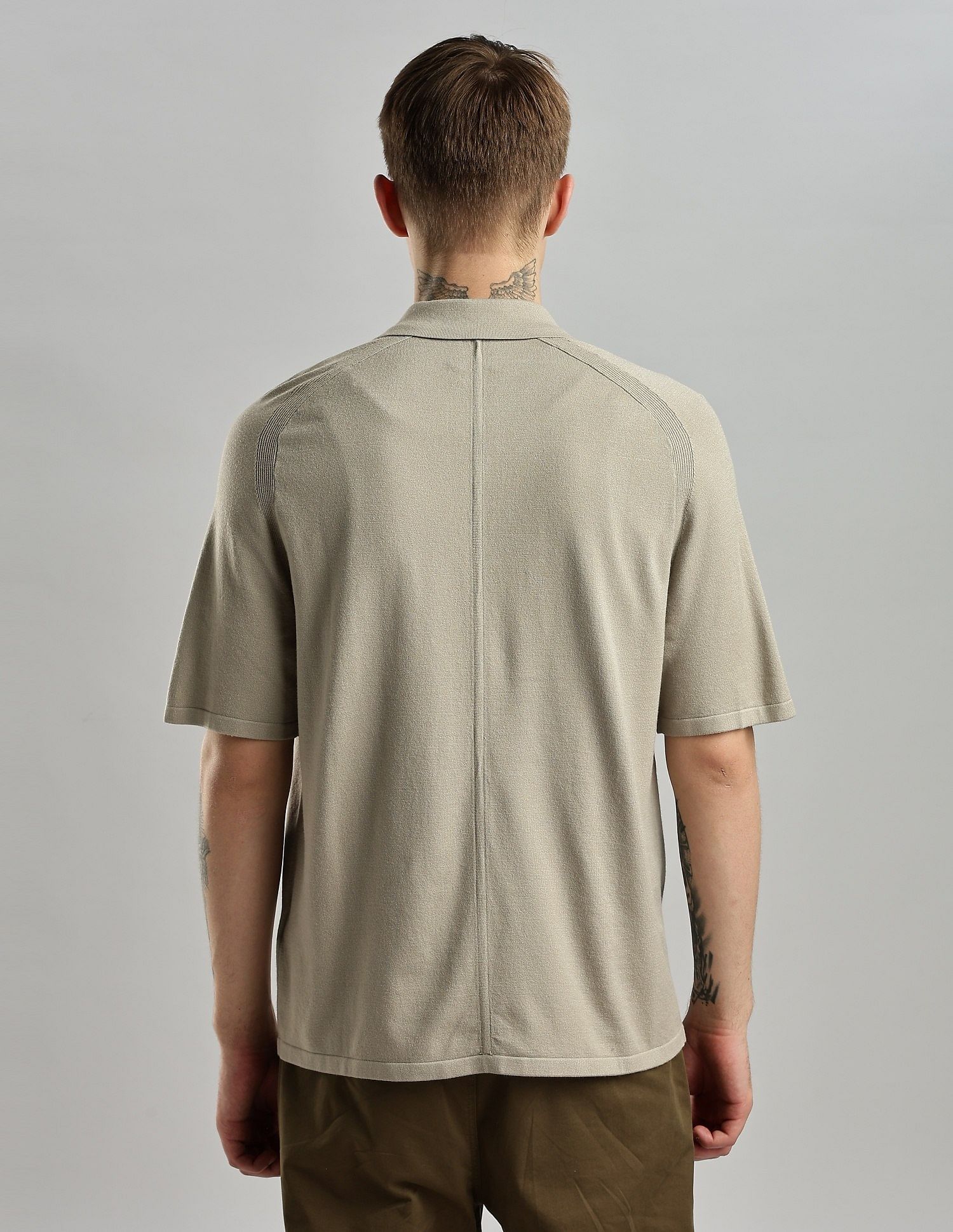 Calvin Klein Jeans Solid Regular Fit Viscose Polo Shirt
