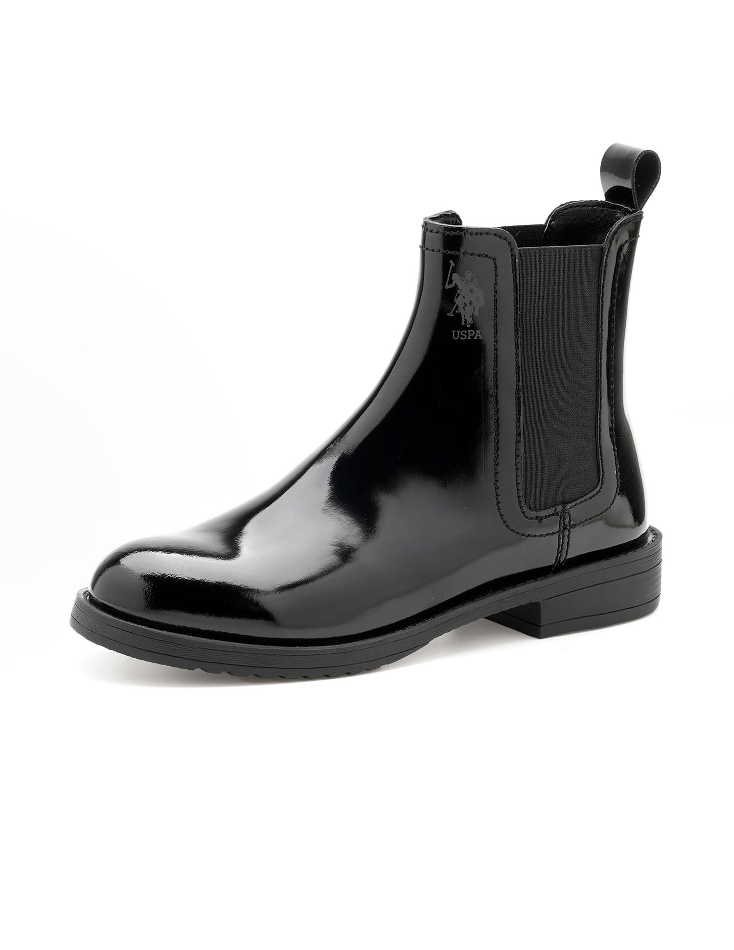 U.S. Polo Assn. Women Antonella Leather Chelsea Boots