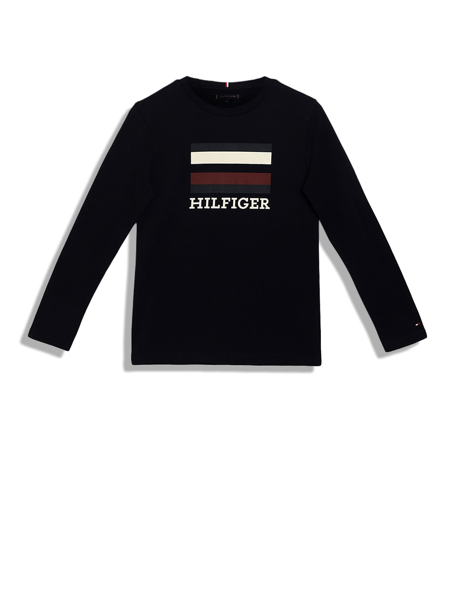 tommy hilfiger full hand t shirts