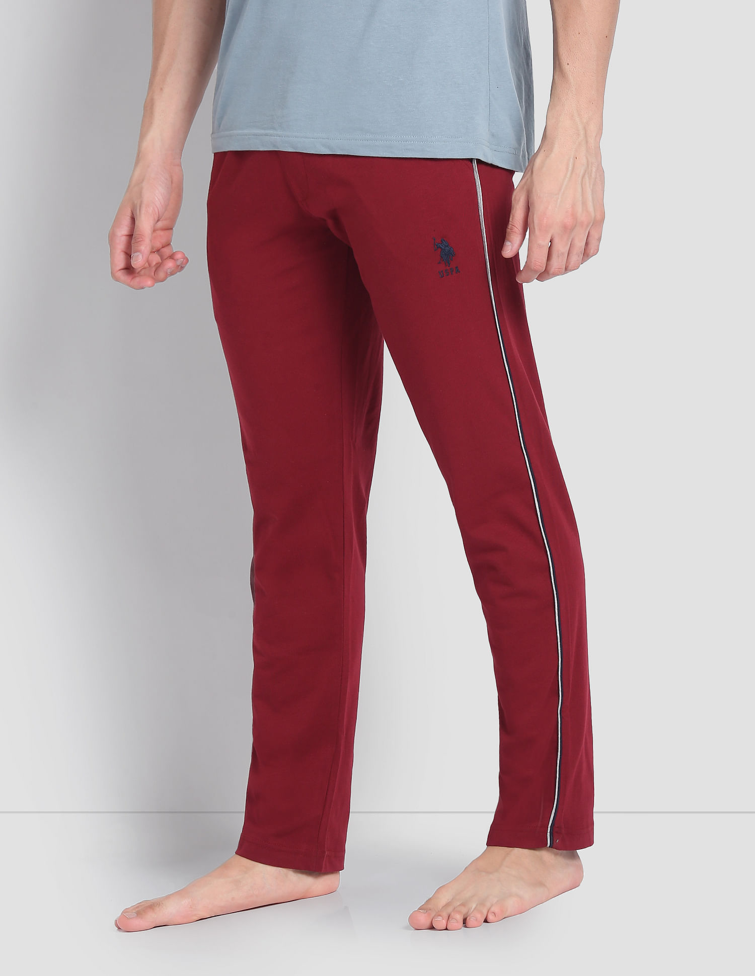 Buy USPA Innerwear Solid LR001 Lounge Track Pants Pack Of 1 NNNOW