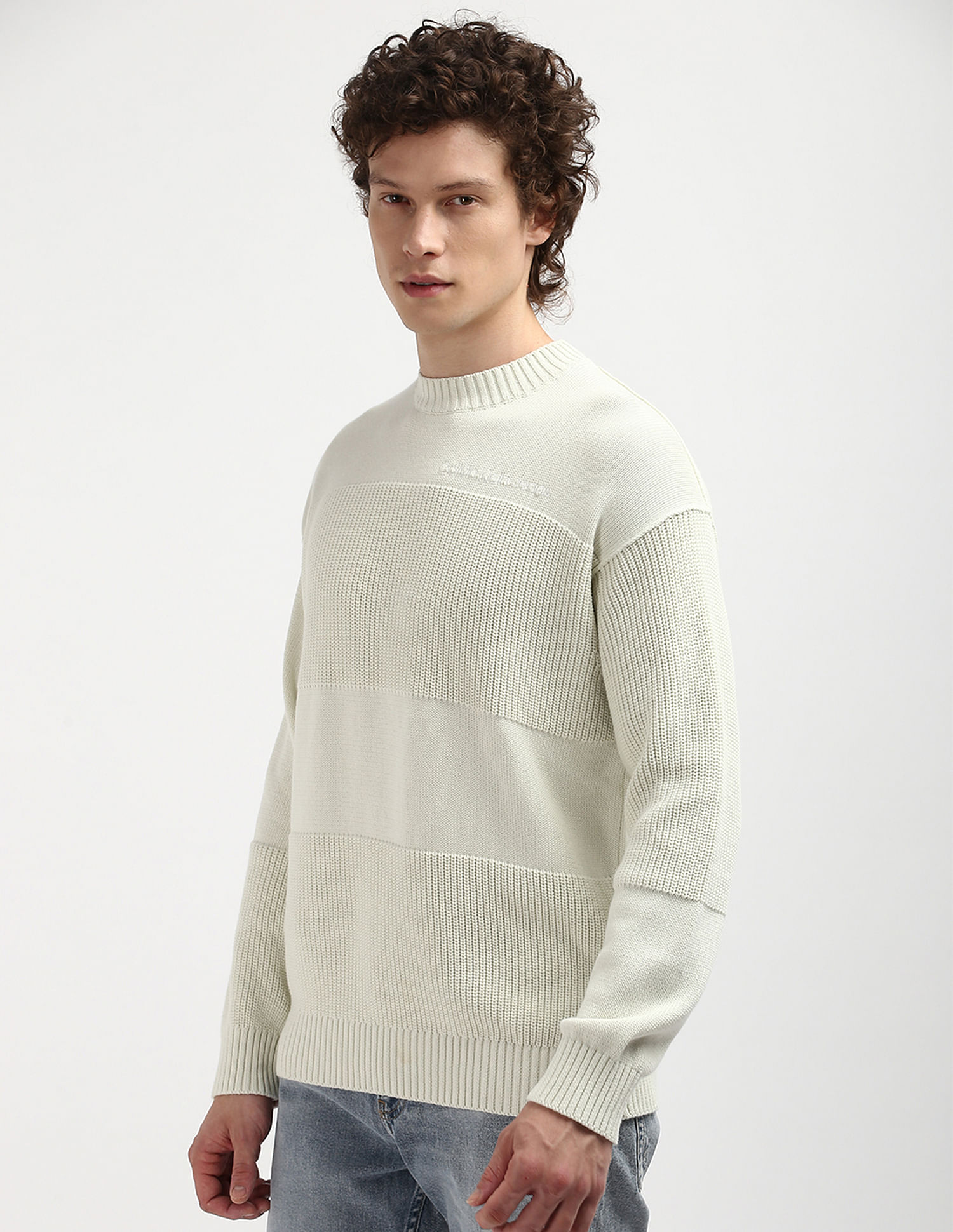 Calvin Klein Organic Cotton Crew Neck Sweater