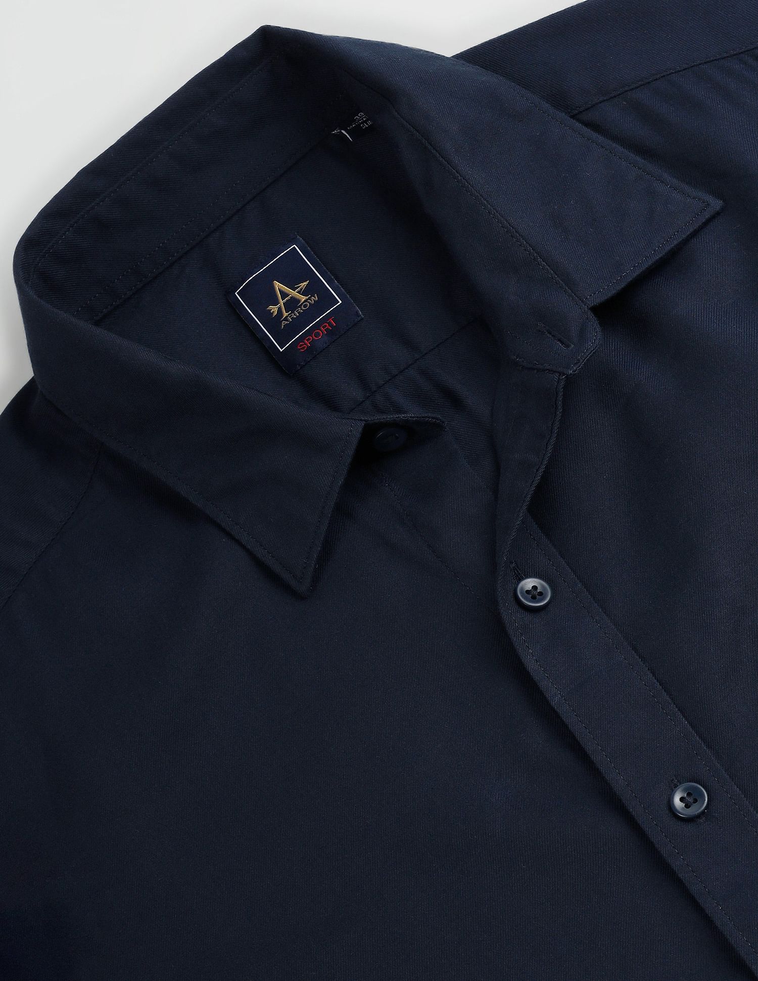 Arrow Sports Manhattan Slim Fit Twill Shirt