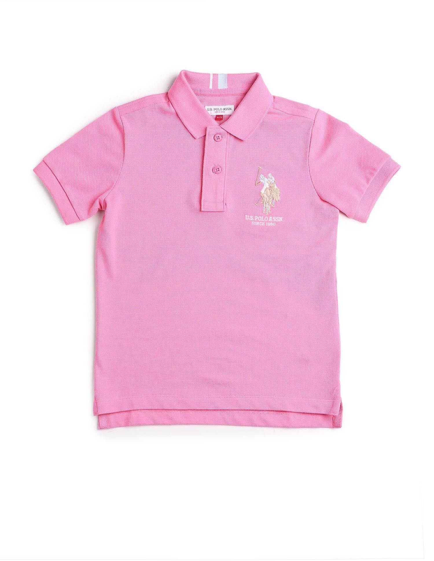 U.S. Polo Assn. Kids Boys Pure Cotton Regular Fit Polo Shirt
