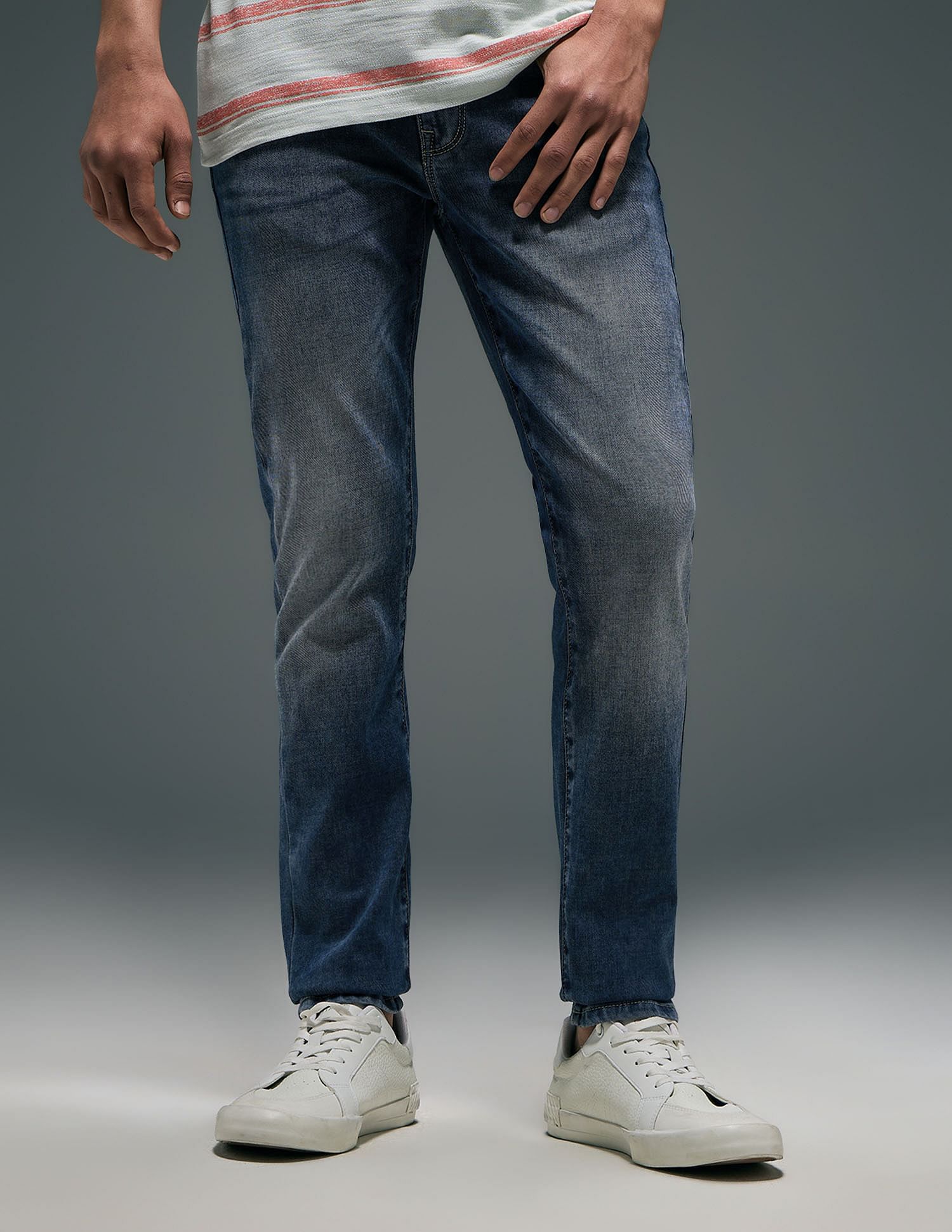 Flying Machine Jackson Super Skinny Fit Washed Jeans