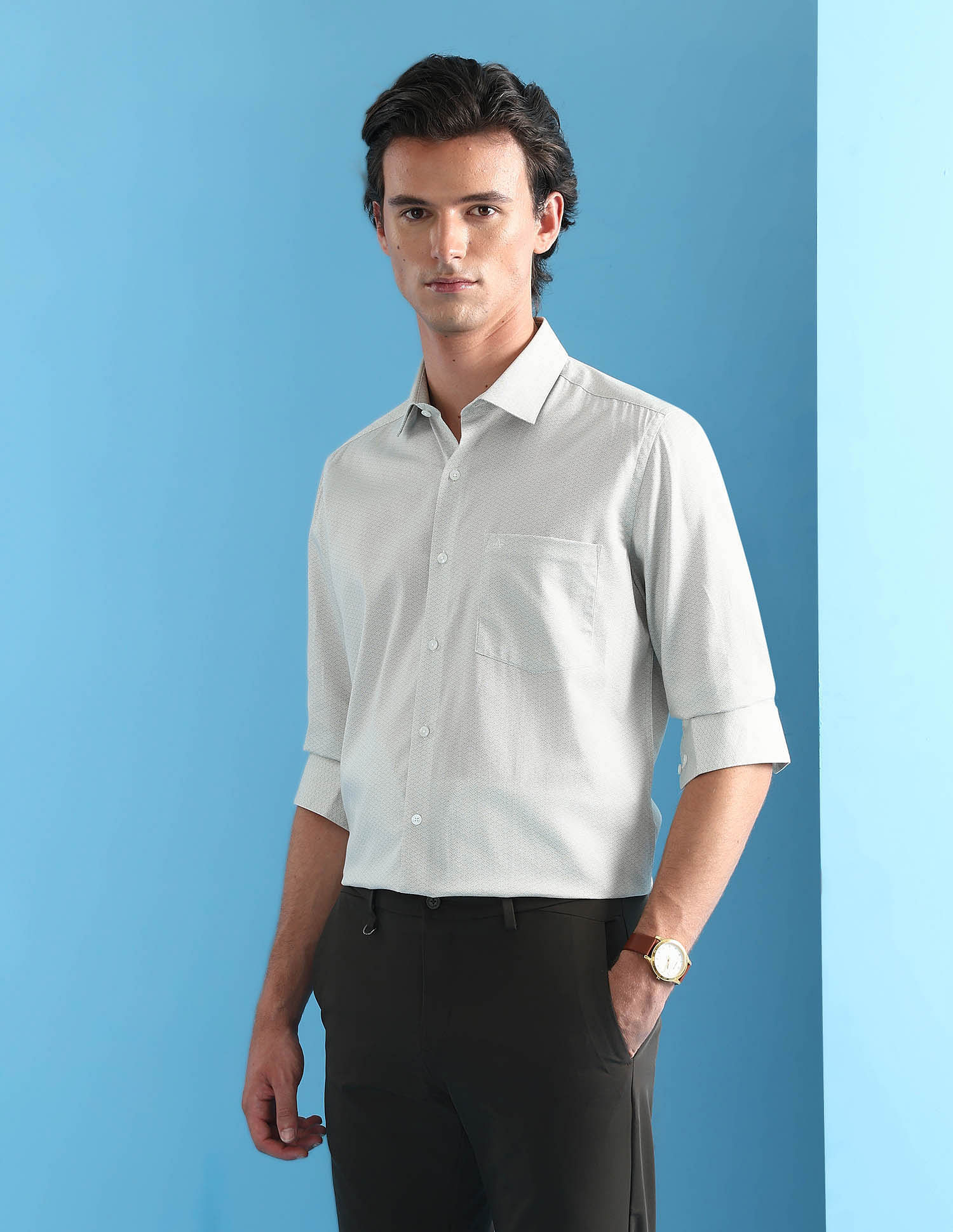 Arrow Geometric Printed Velocity Shirt