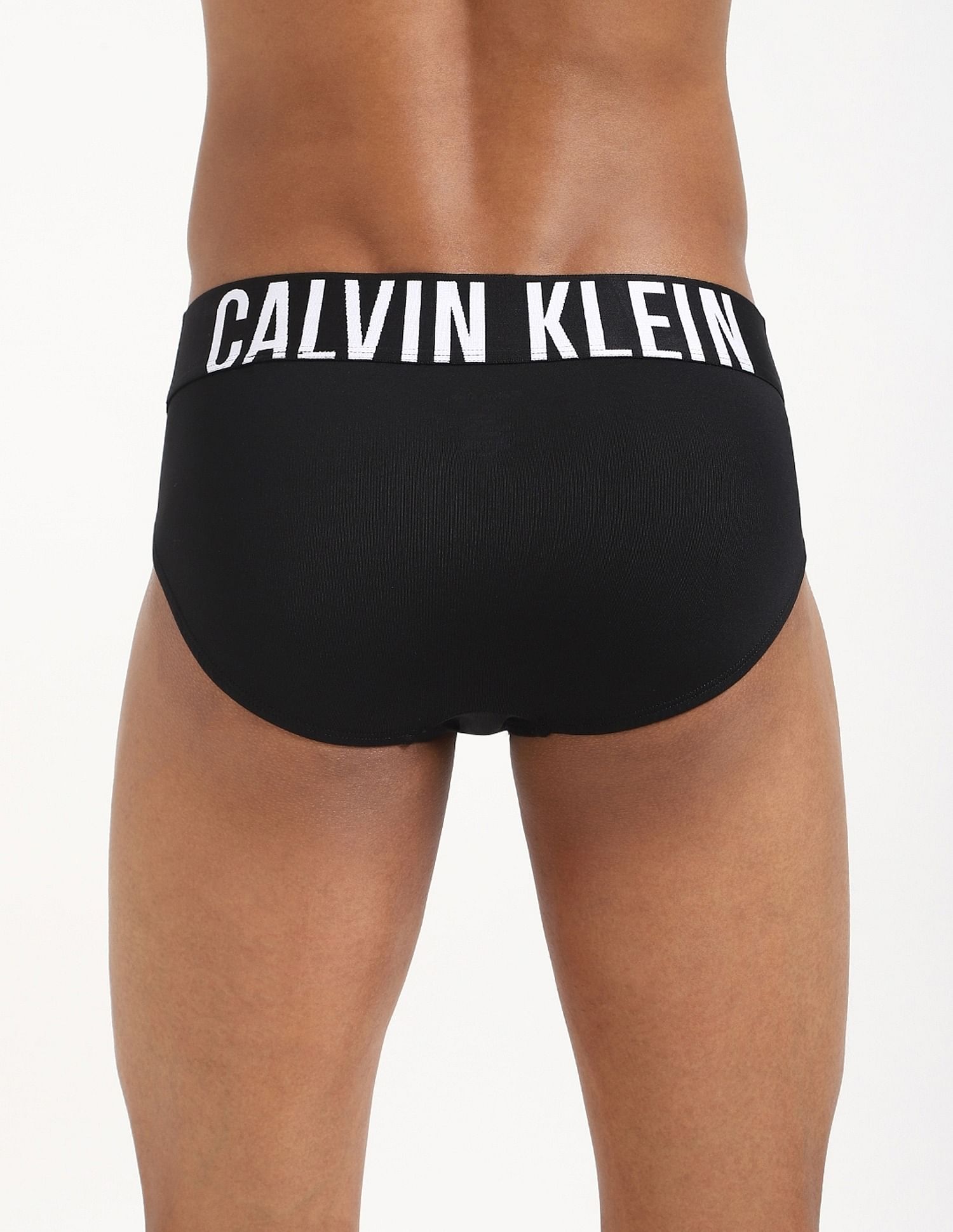 Calvin Klein Underwear Solid Multi Low Rise Briefs - Pack Of - 3