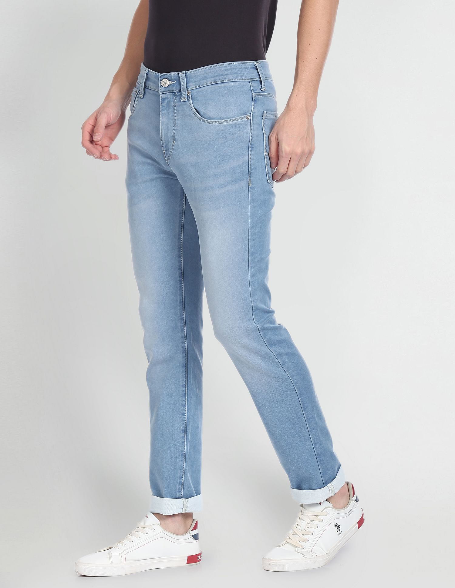 U.S. Polo Assn. Denim Co. Regallo Skinny Fit Blue Jeans